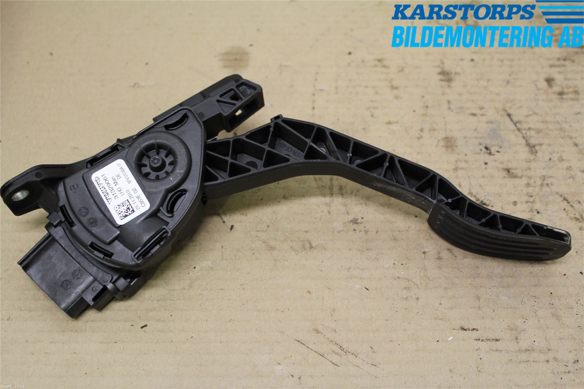 Volvo V60 11-13 Gaspedal