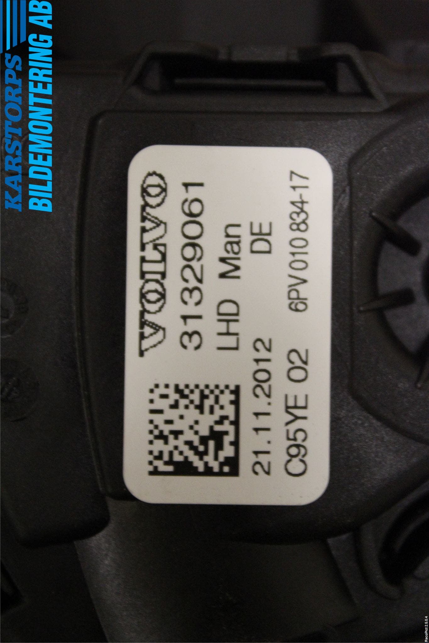 Volvo V60 11-13 Gaspedal