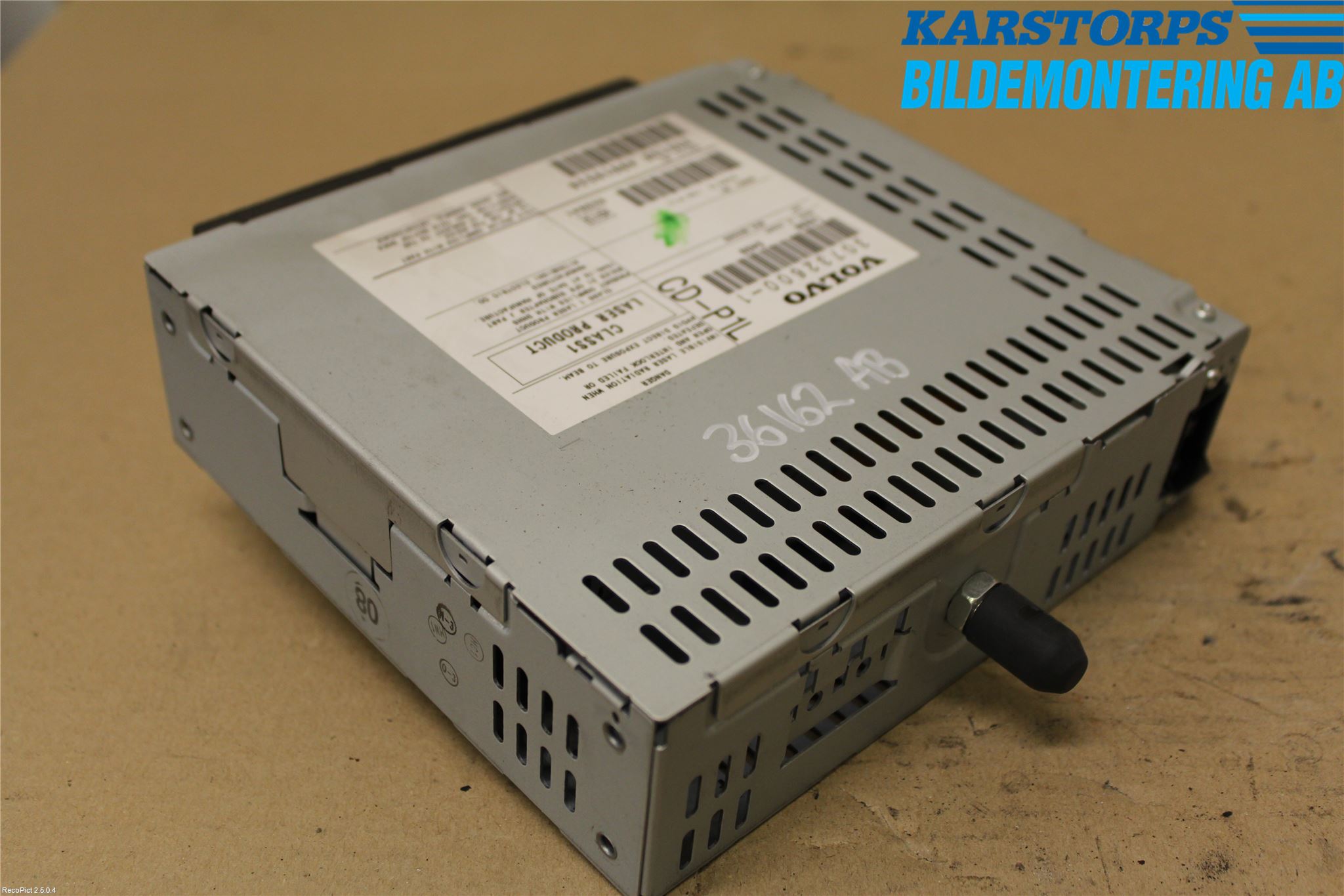 Volvo V50 04-07 Cd Radio - Multimediapanel