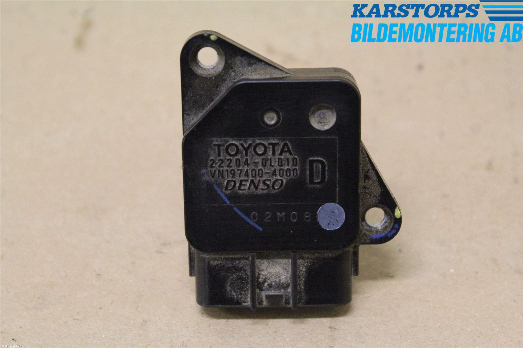 Toyota HILUX 05-16 Injluftmassamätare