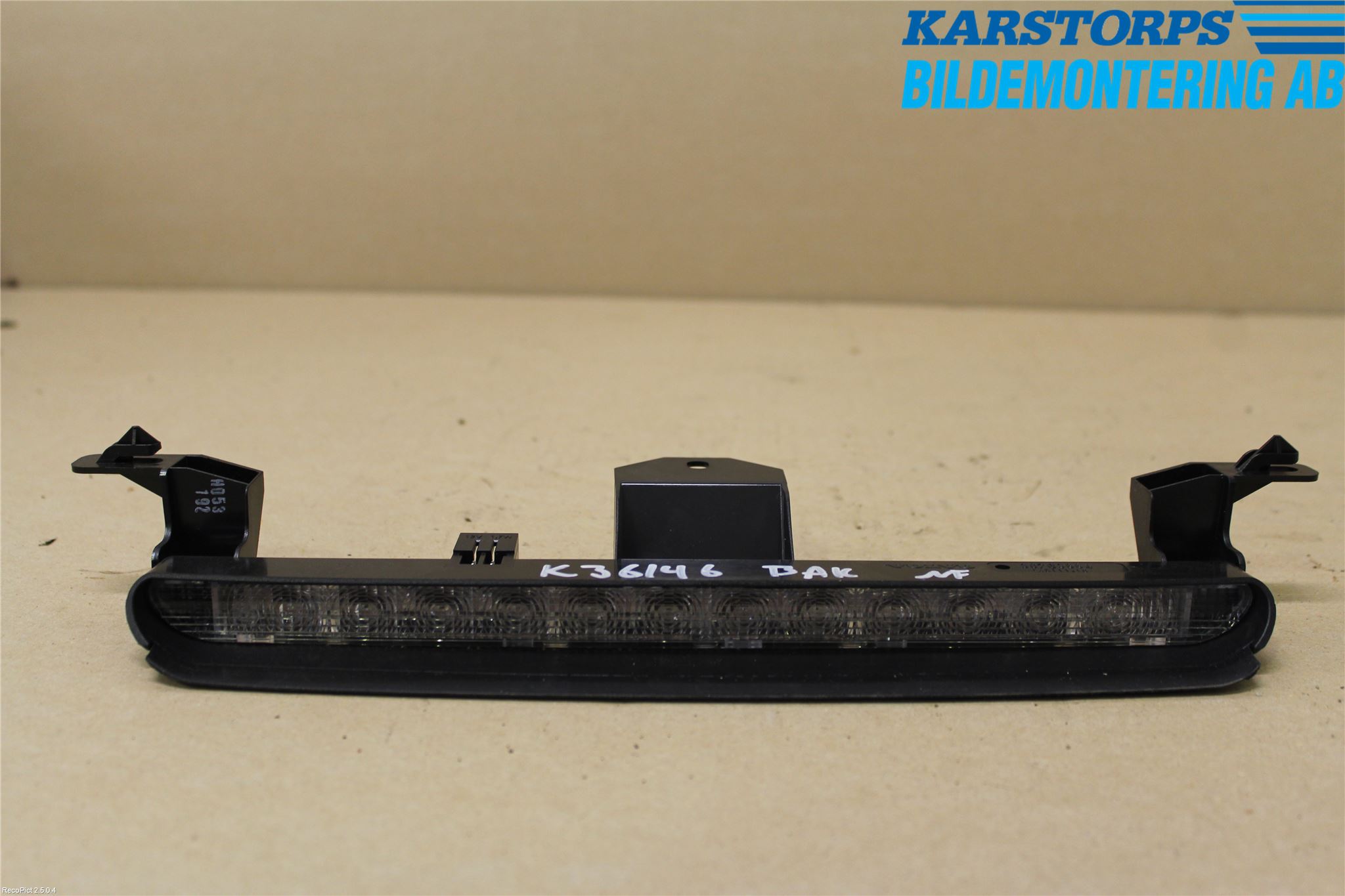 Volvo V70 08-13 Bromsljus Bakruta