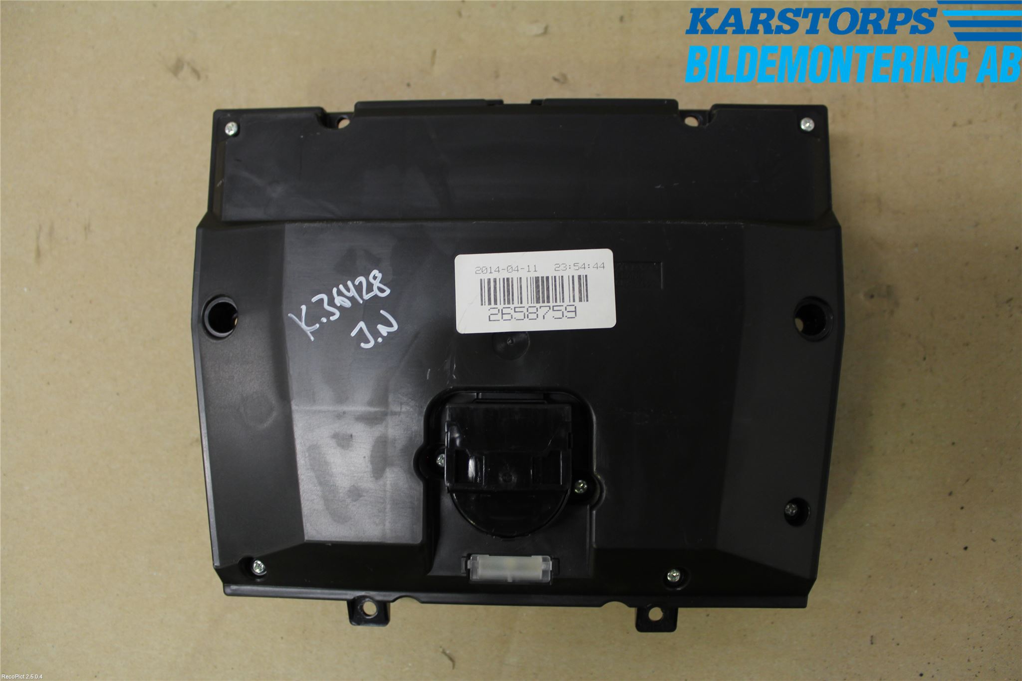 Volvo V60 14-18 Värmereglage