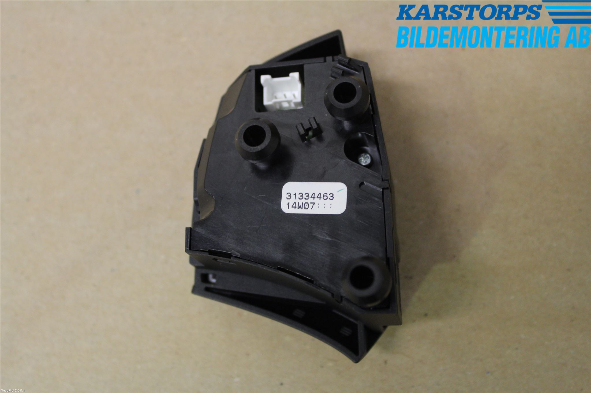 Volvo V60 14-18 Spak-Rattreglage Radio