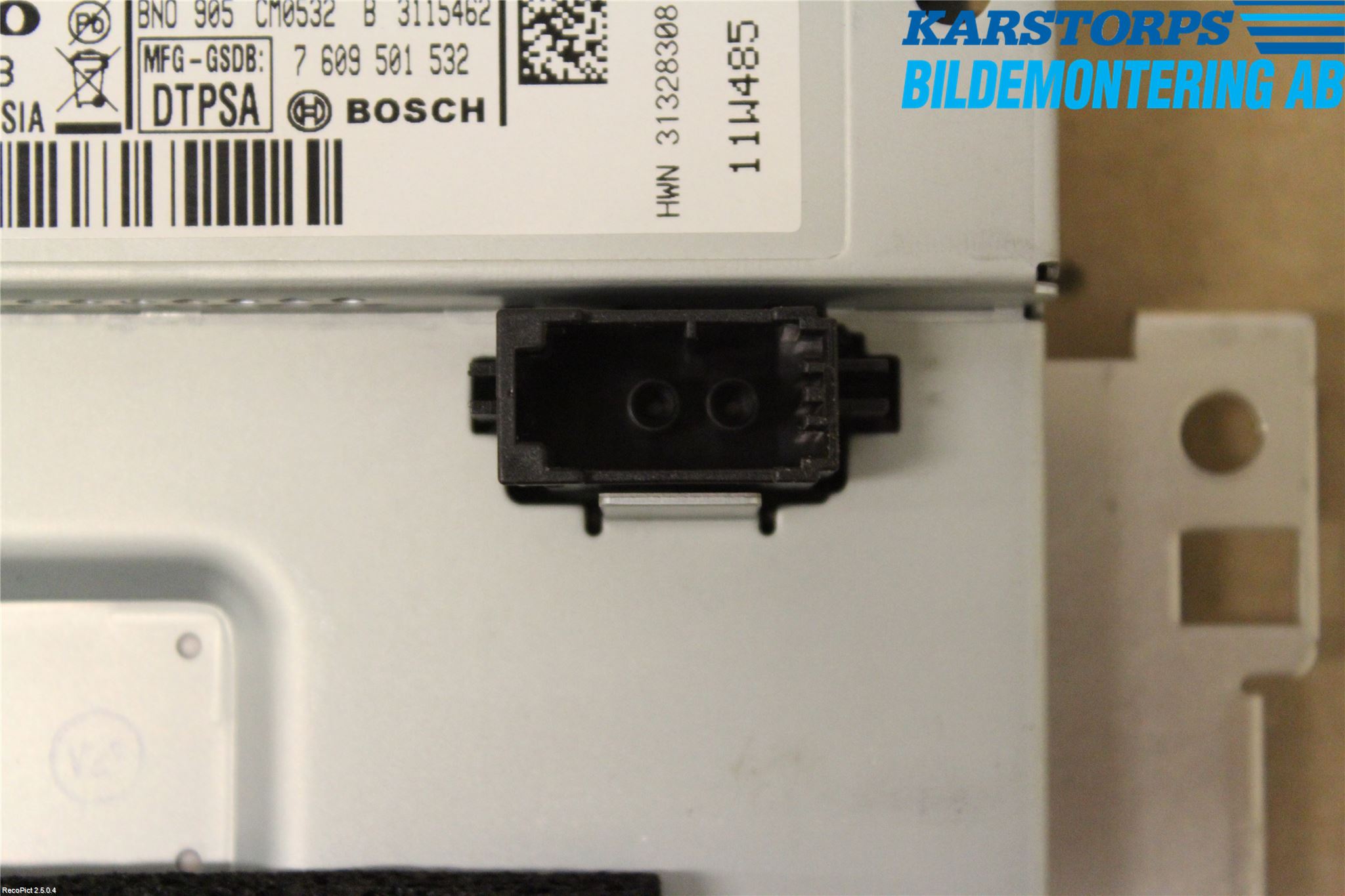 Volvo V60 11-13 Multifunktionsdisplay