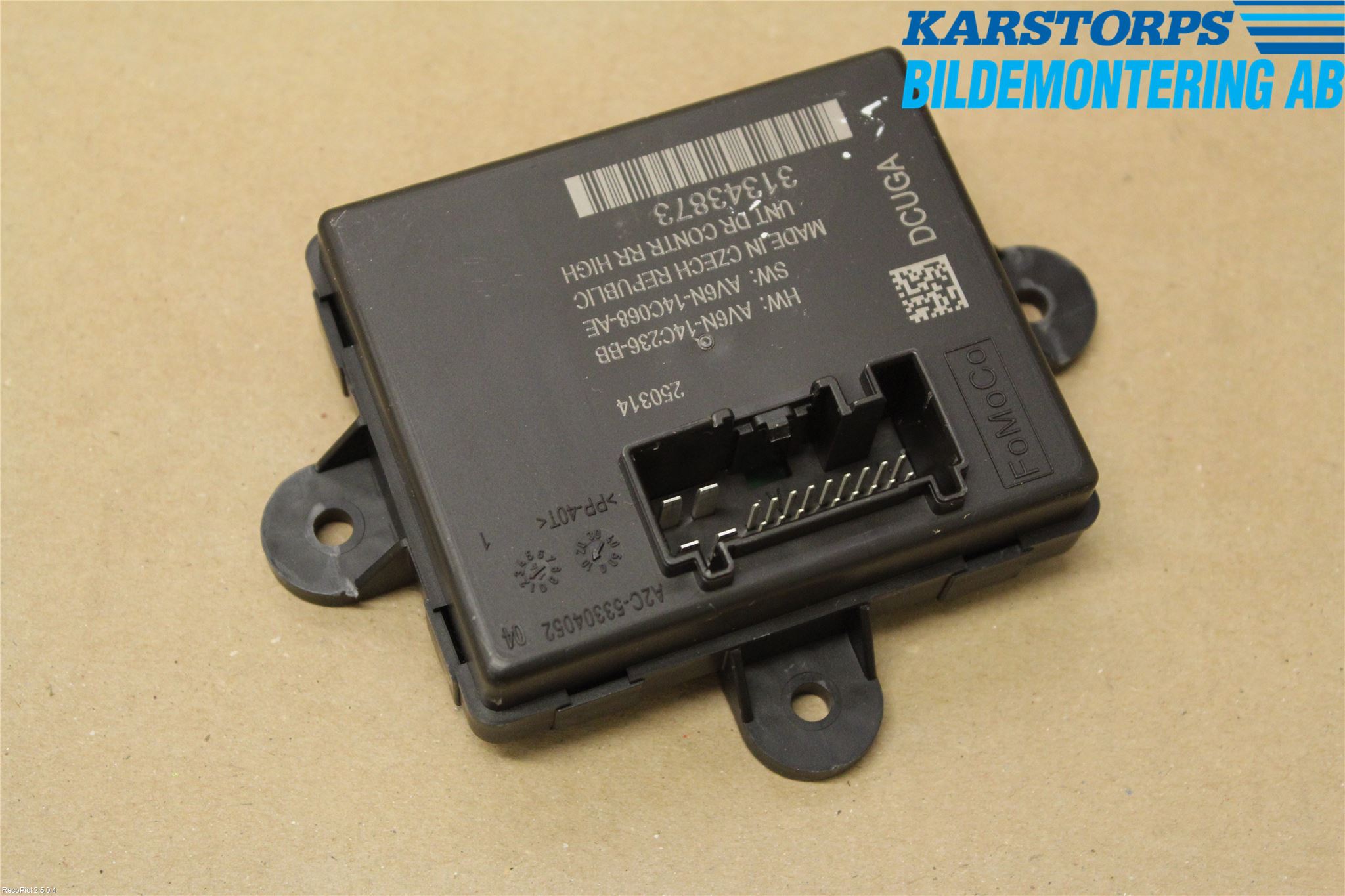 Volvo V60 14-18 Styrenhet Dörr