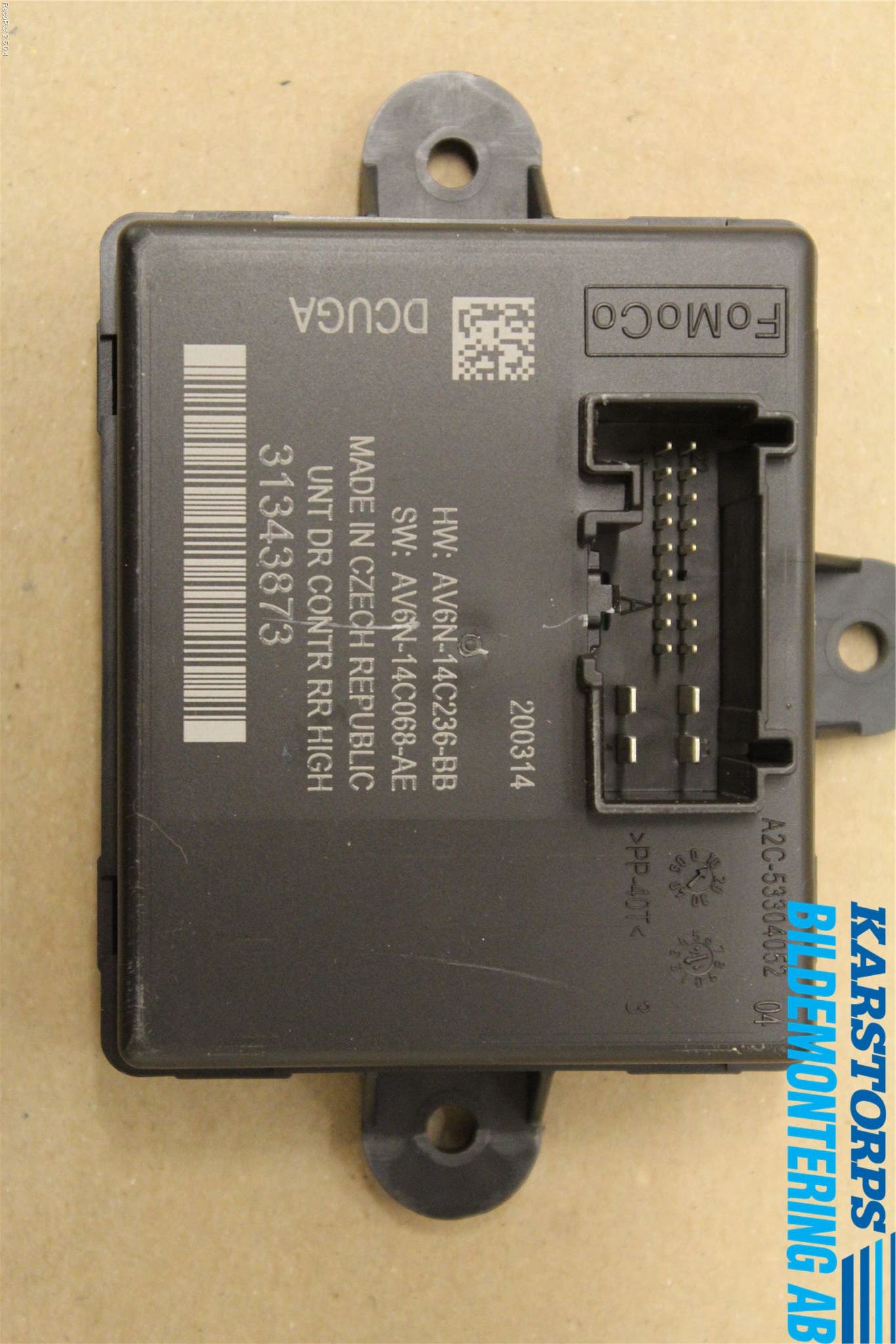 Volvo V60 14-18 Styrenhet Dörr