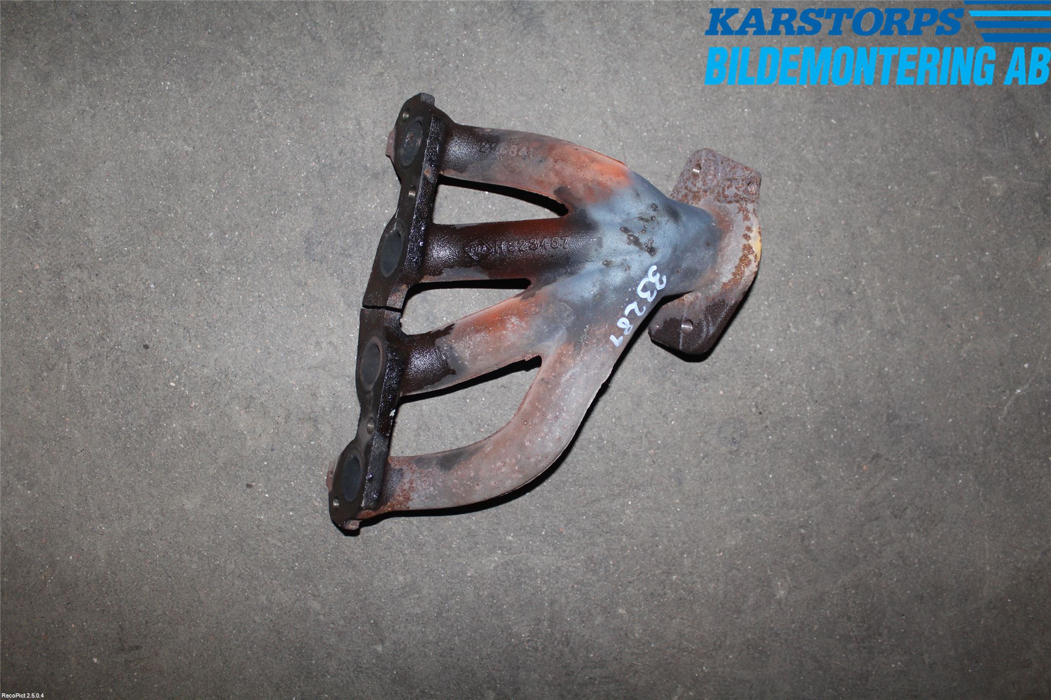 Renault CLIO III  06-09 Grenrör Avgas