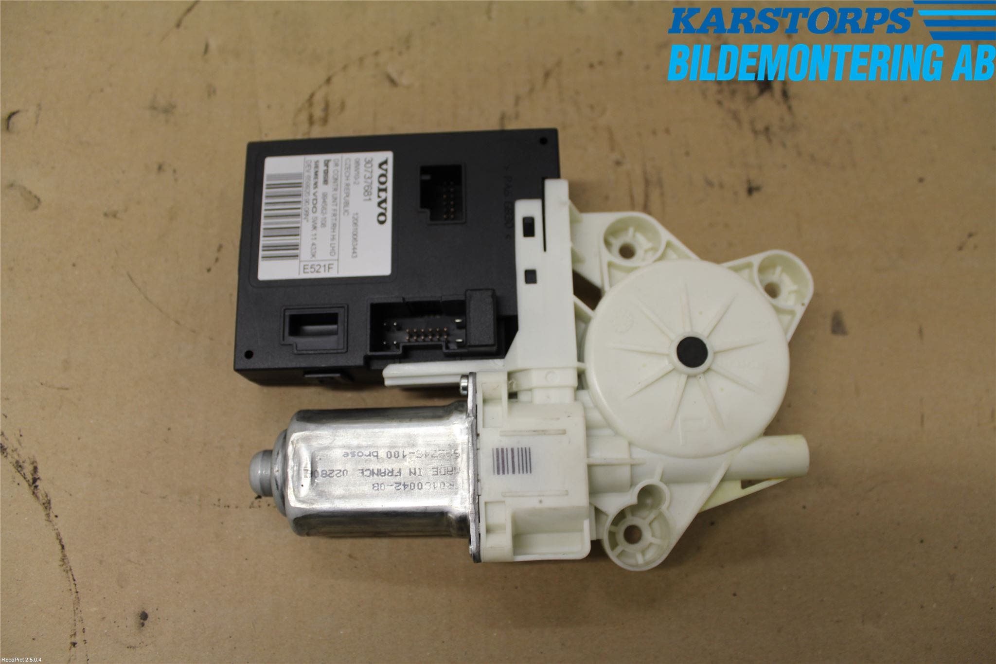 Volvo V50 04-07 Fönsterhissmotor