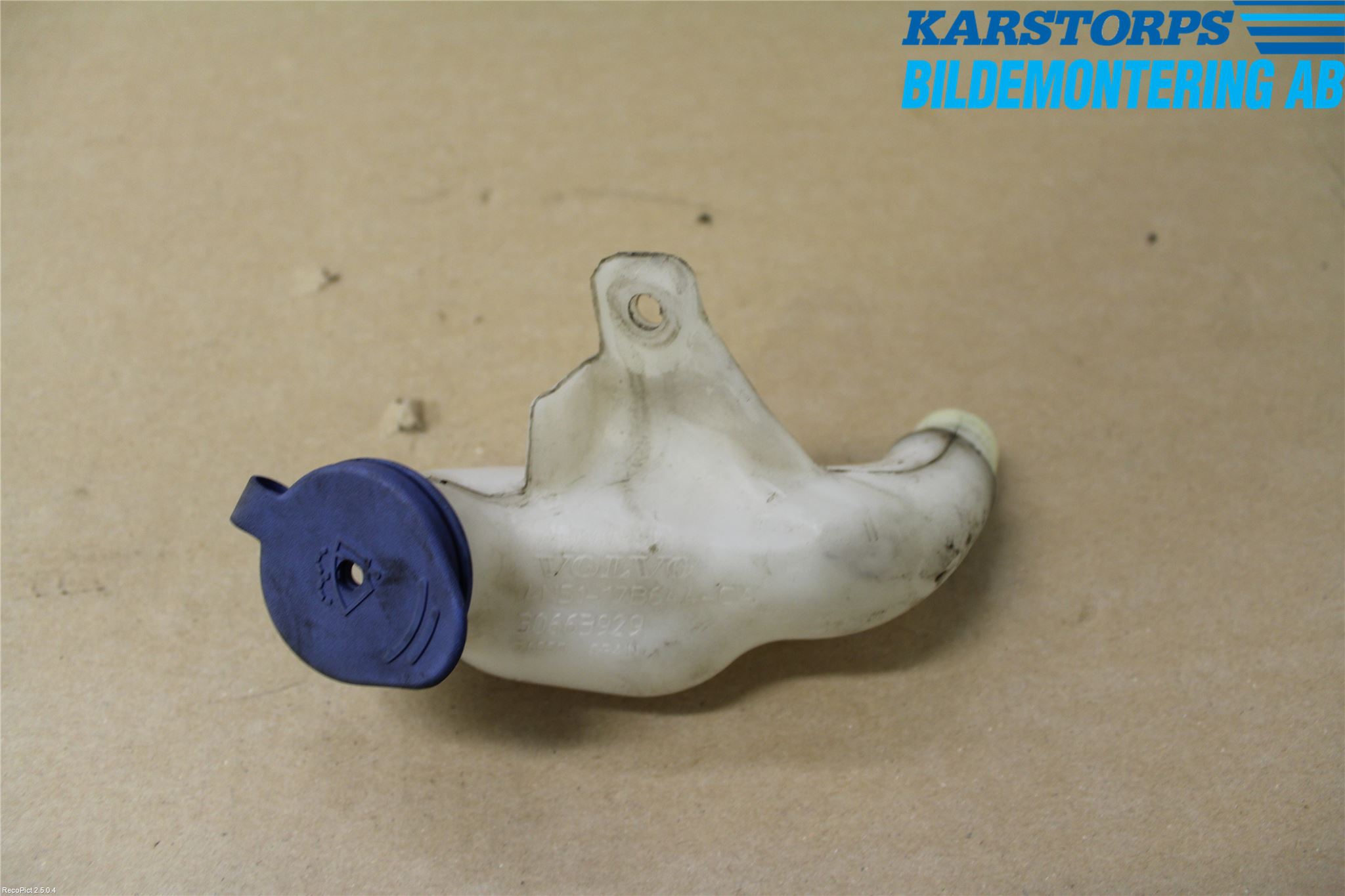 Volvo V50 08-12 Spolartank Påfyllningsrör