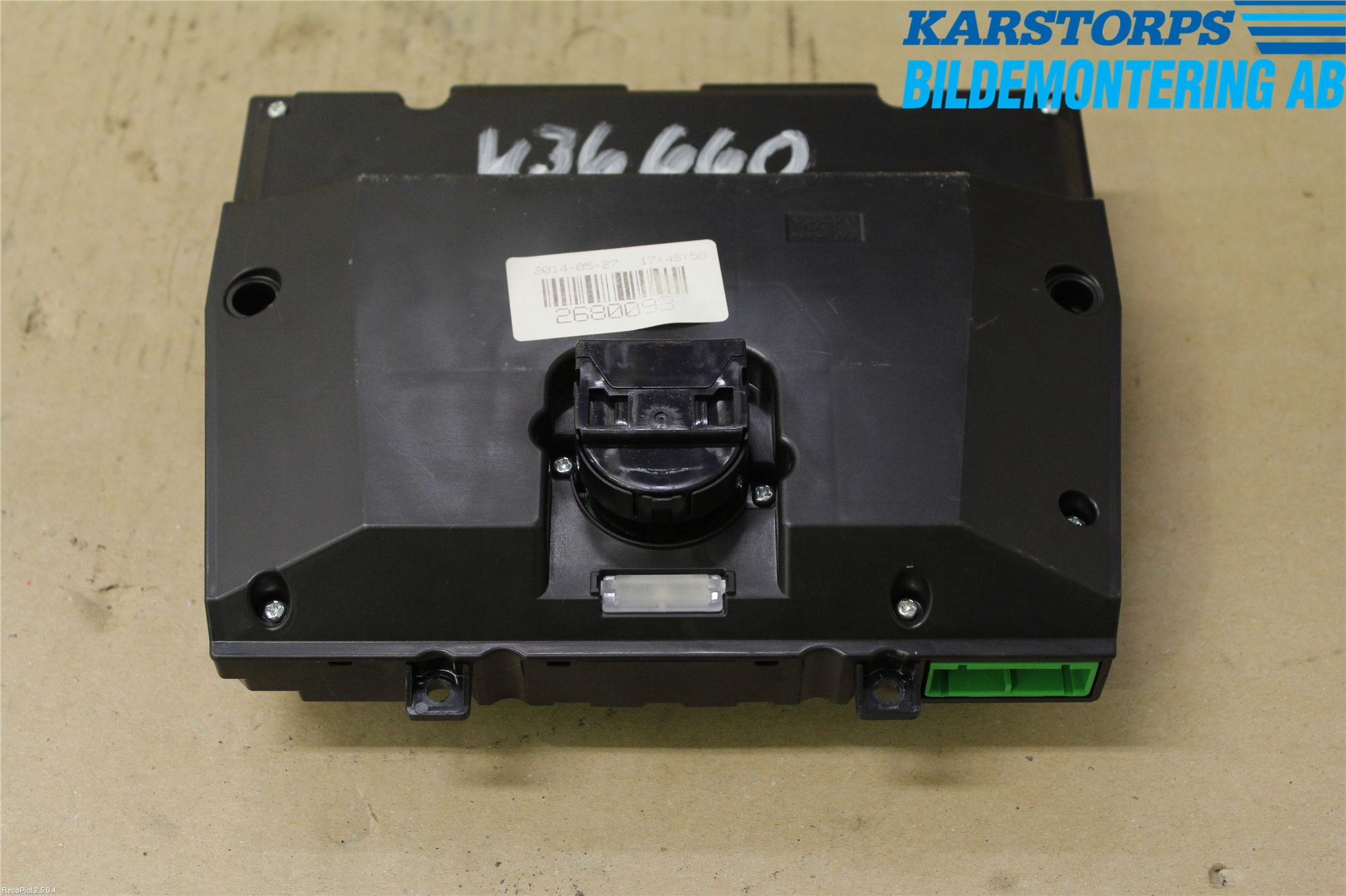 Volvo V70 14-16 Ac Styrenhet Ac Manöveren