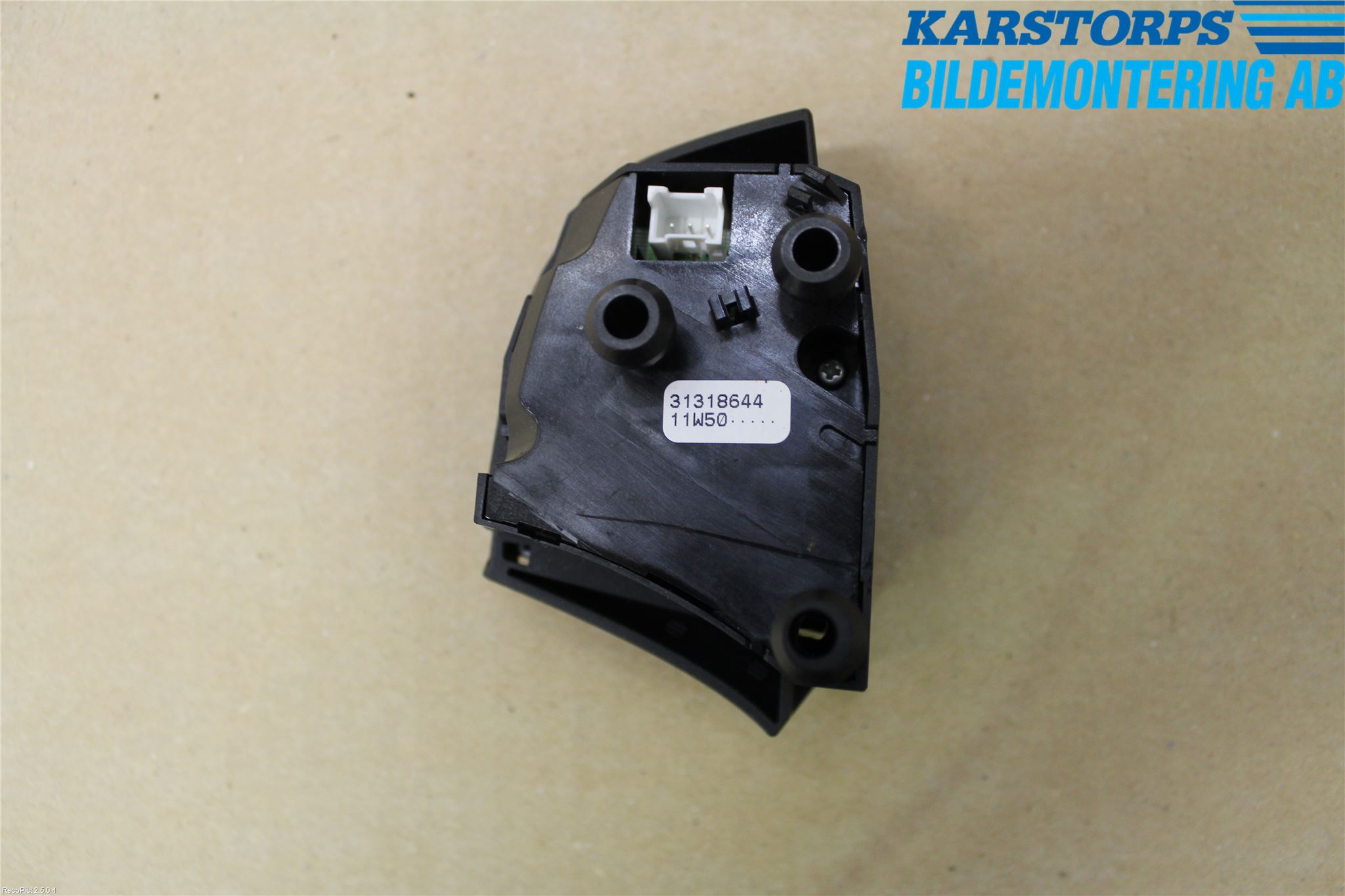 Volvo V70 08-13 Spak-Rattreglage Radio