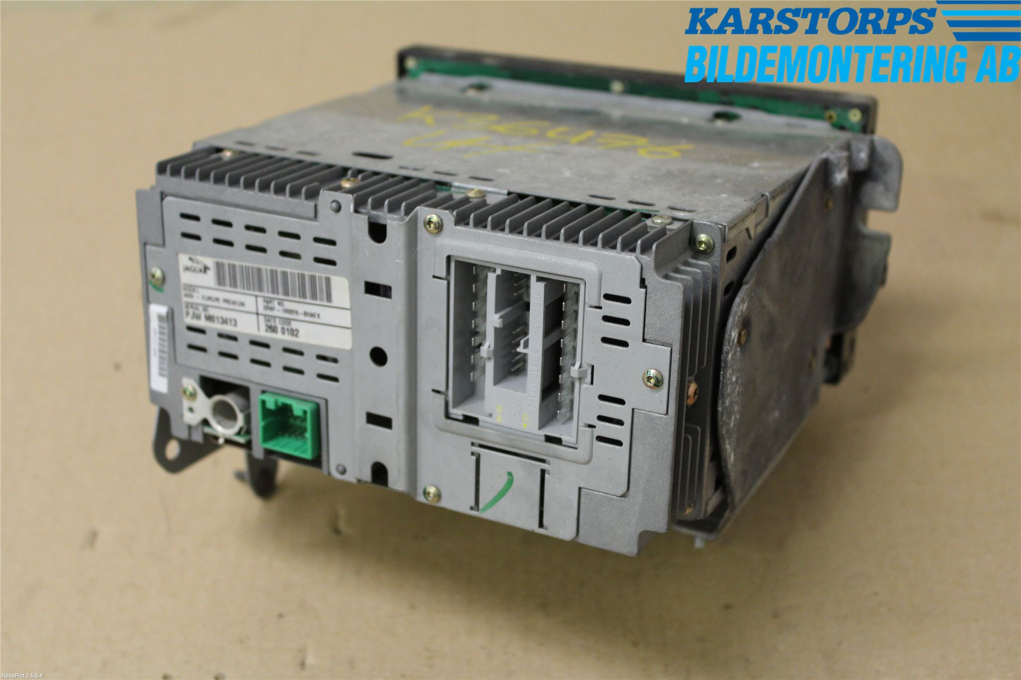 Jaguar S-TYPE Radio-Stereo Kassetbandsp