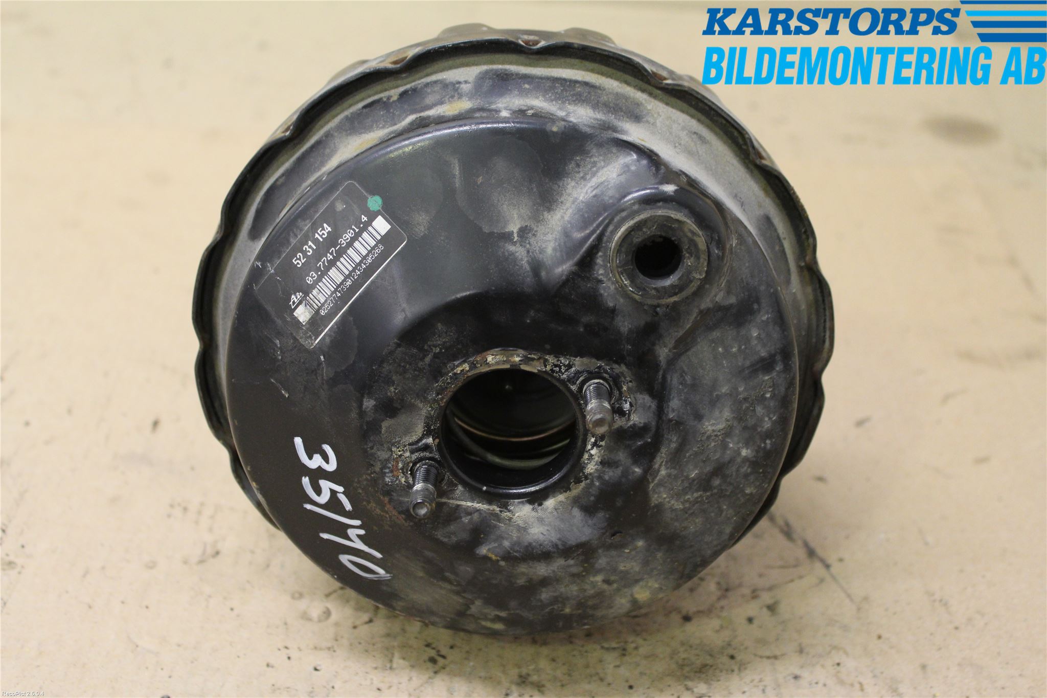 Audi A4/S4 05-07 Bromsservo