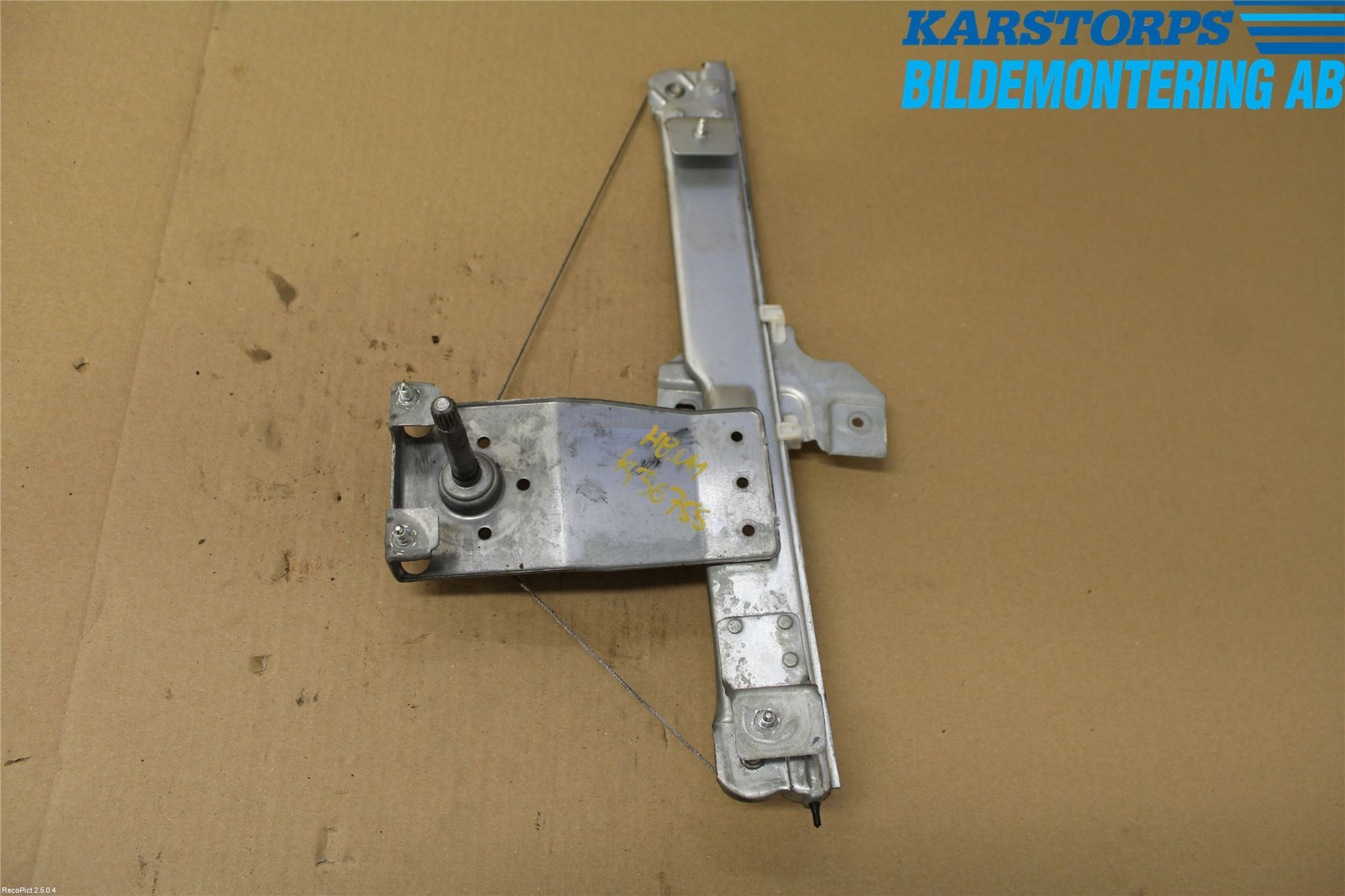 Dacia DUSTER 10-17 Fönsterhissmekanism