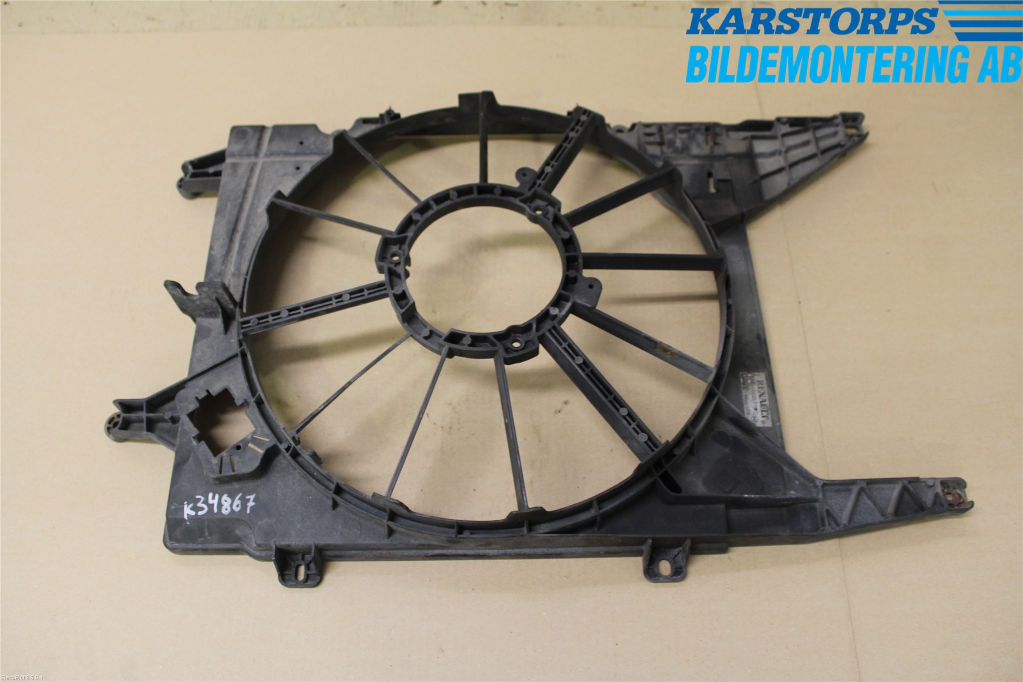 Renault SCÉNIC I  99-03 Kylfläktkåpa