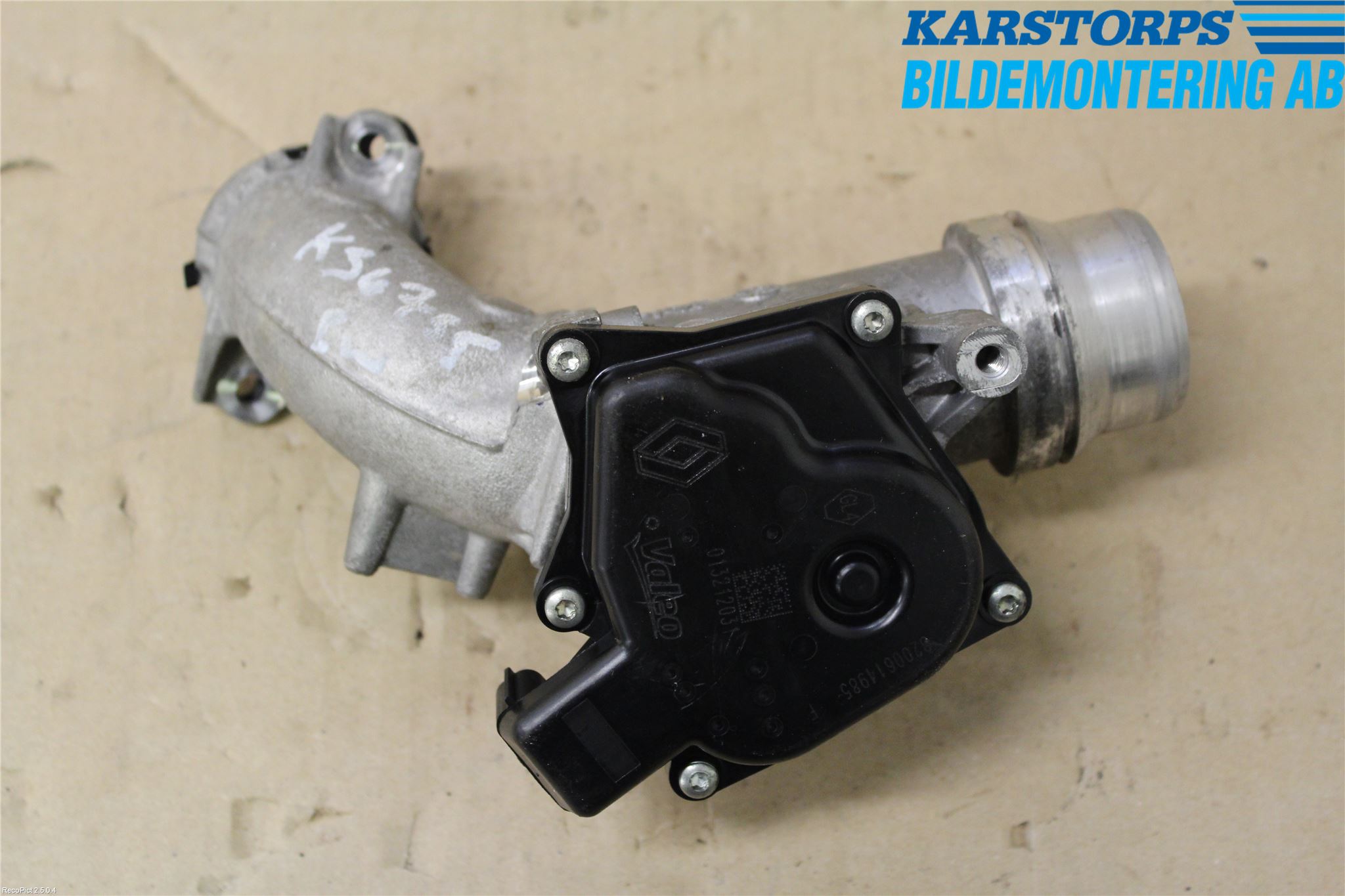 Dacia DUSTER 10-17 Egr Ventil