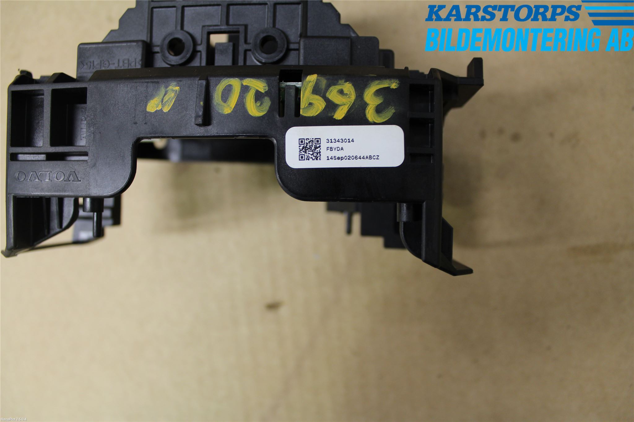 Volvo XC70 14-16 Spak Konsoll-Fäste