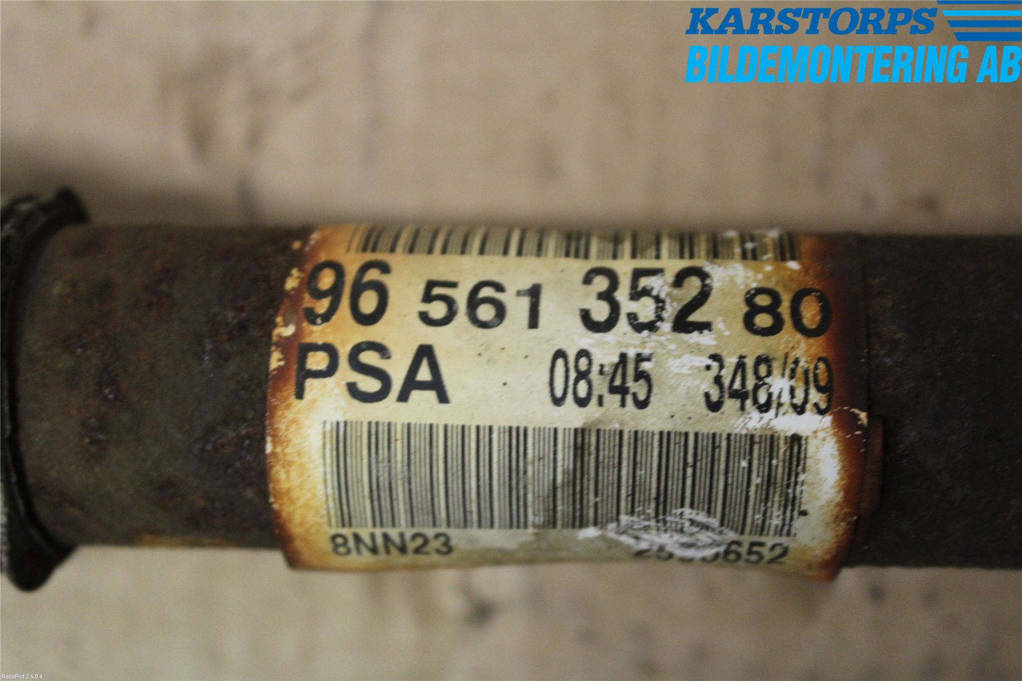 Peugeot 308 08-13 Drivaxel Fram Vänster