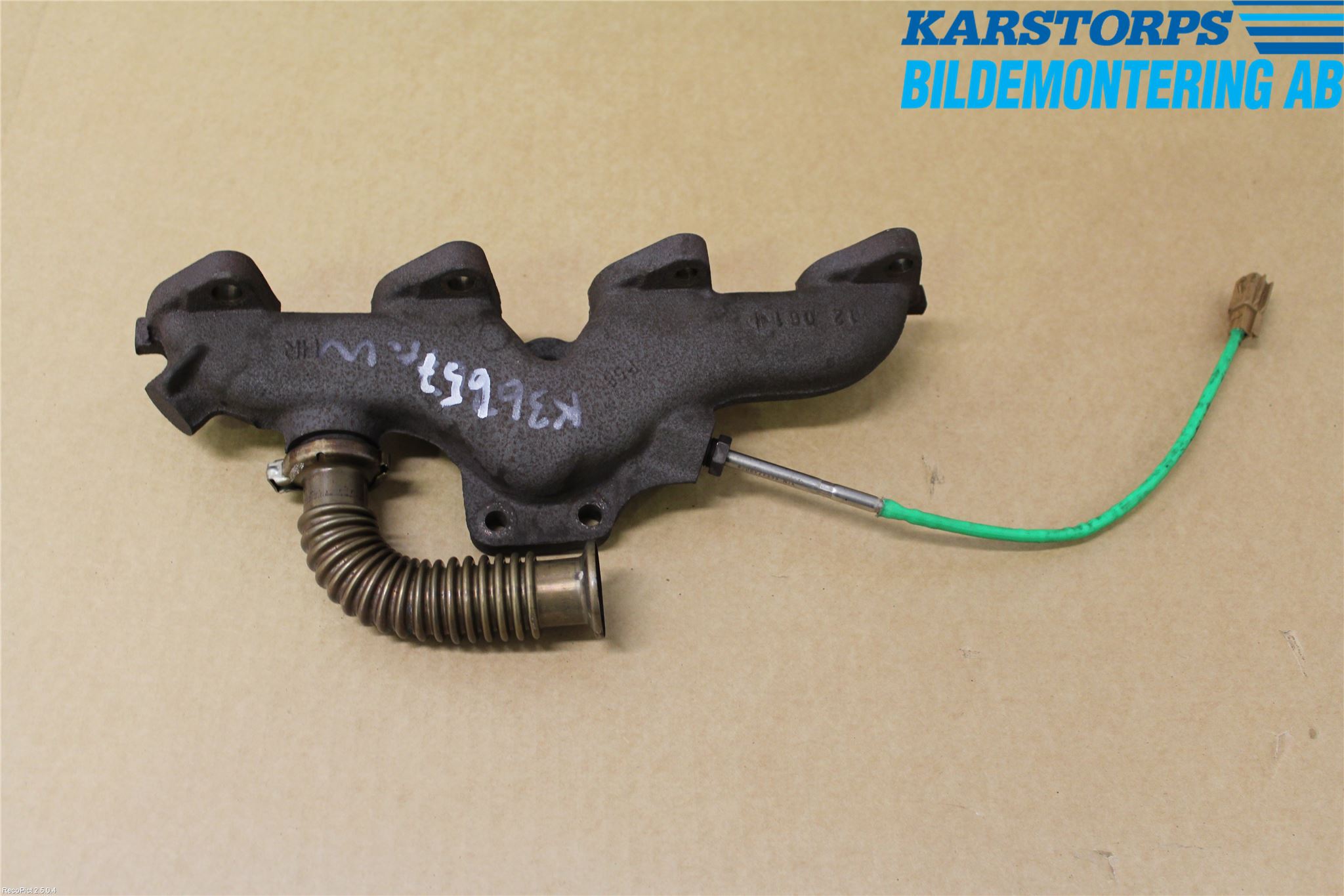 Renault MEGANE III 09-15 Grenrör Avgas