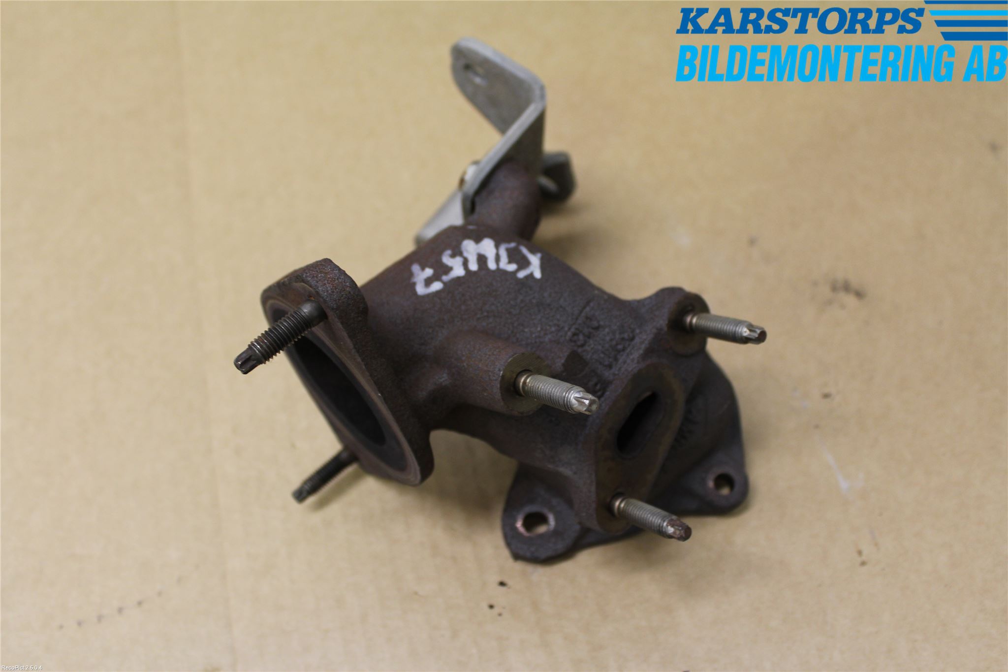 Renault MEGANE III 09-15 Avgas Främre Rör