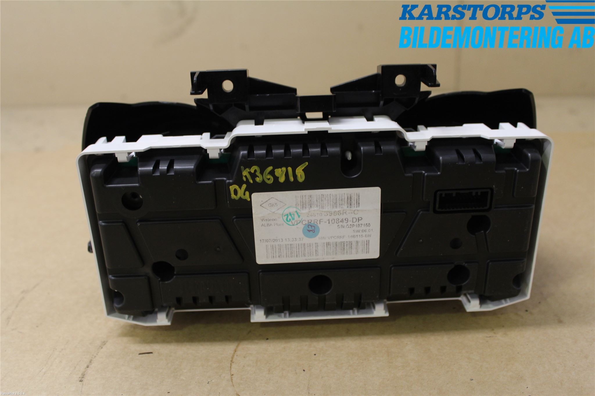 Renault CLIO IV 12-16 Instrument Komb