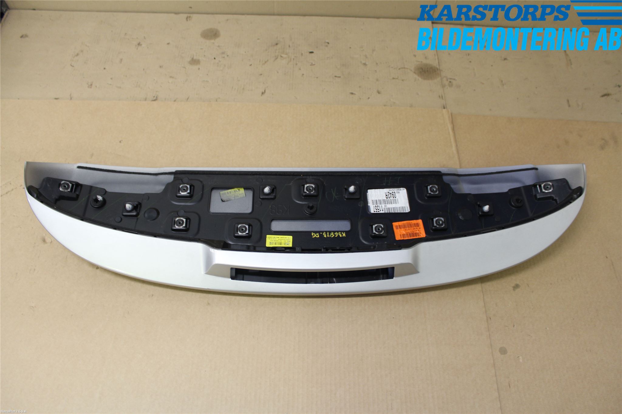 Renault CLIO IV 12-16 Spoiler Baklucka