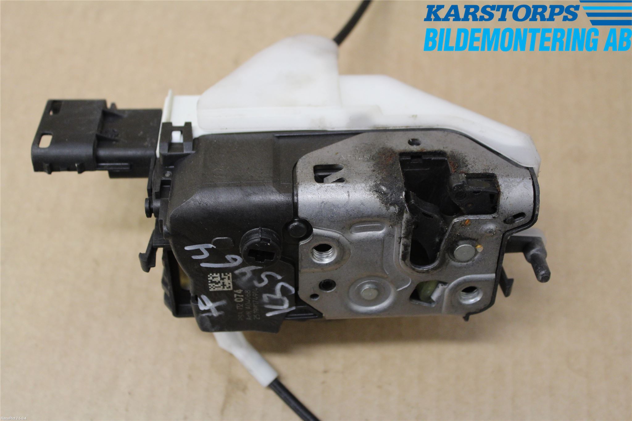 Peugeot 308 08-13 Låskista-Dörrlås