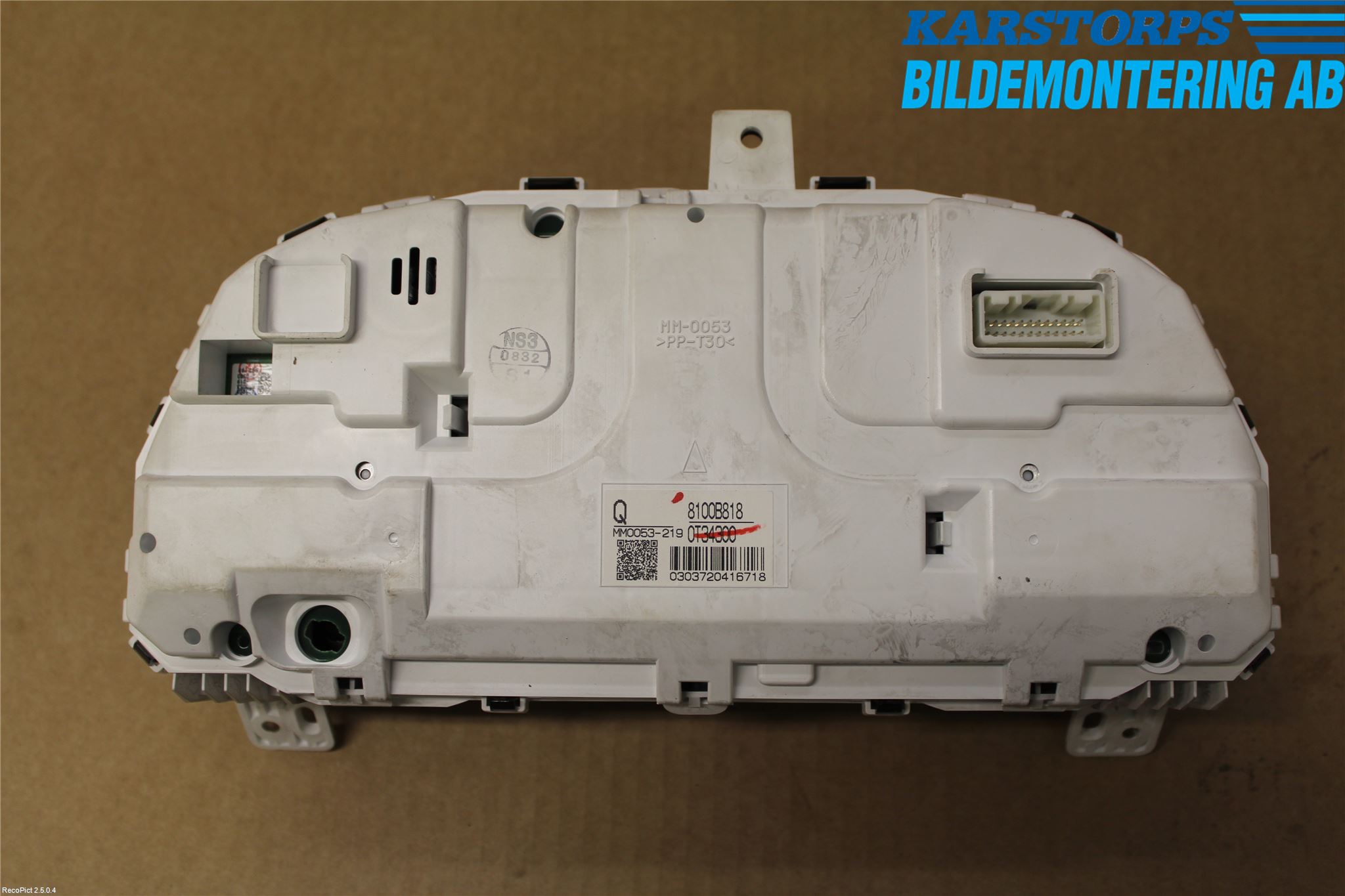 Mitsubishi ASX 10-22 Instrument Komb