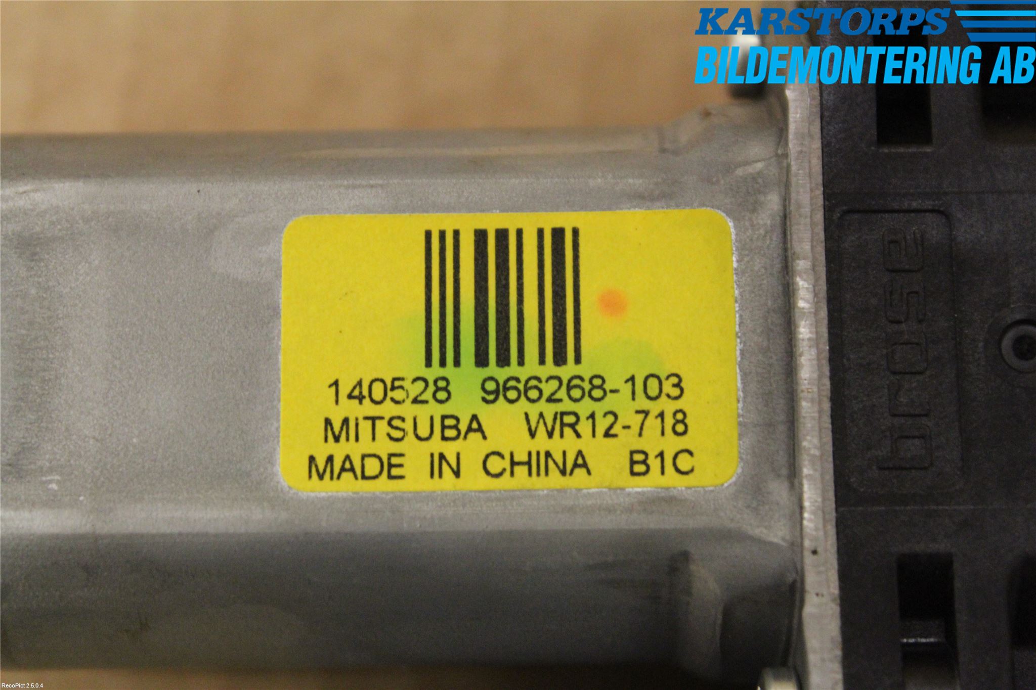 Volvo V60 14-18 Fönsterhissmotor