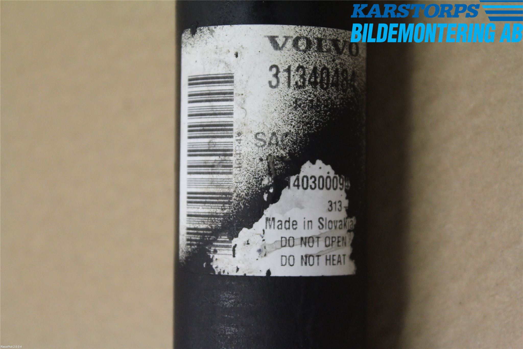 Volvo XC60 09-13 Stötdämpare Bak