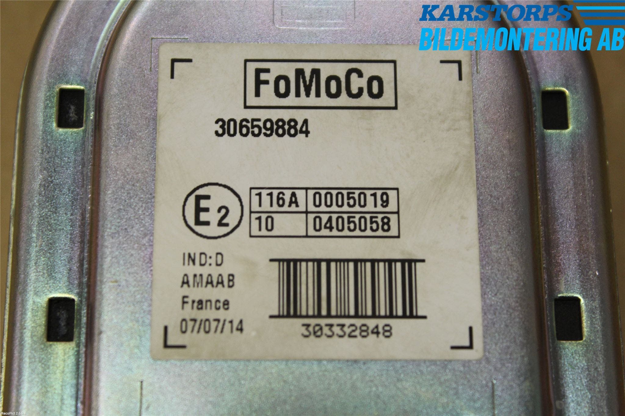 Volvo V40 12-19 Signalhorn