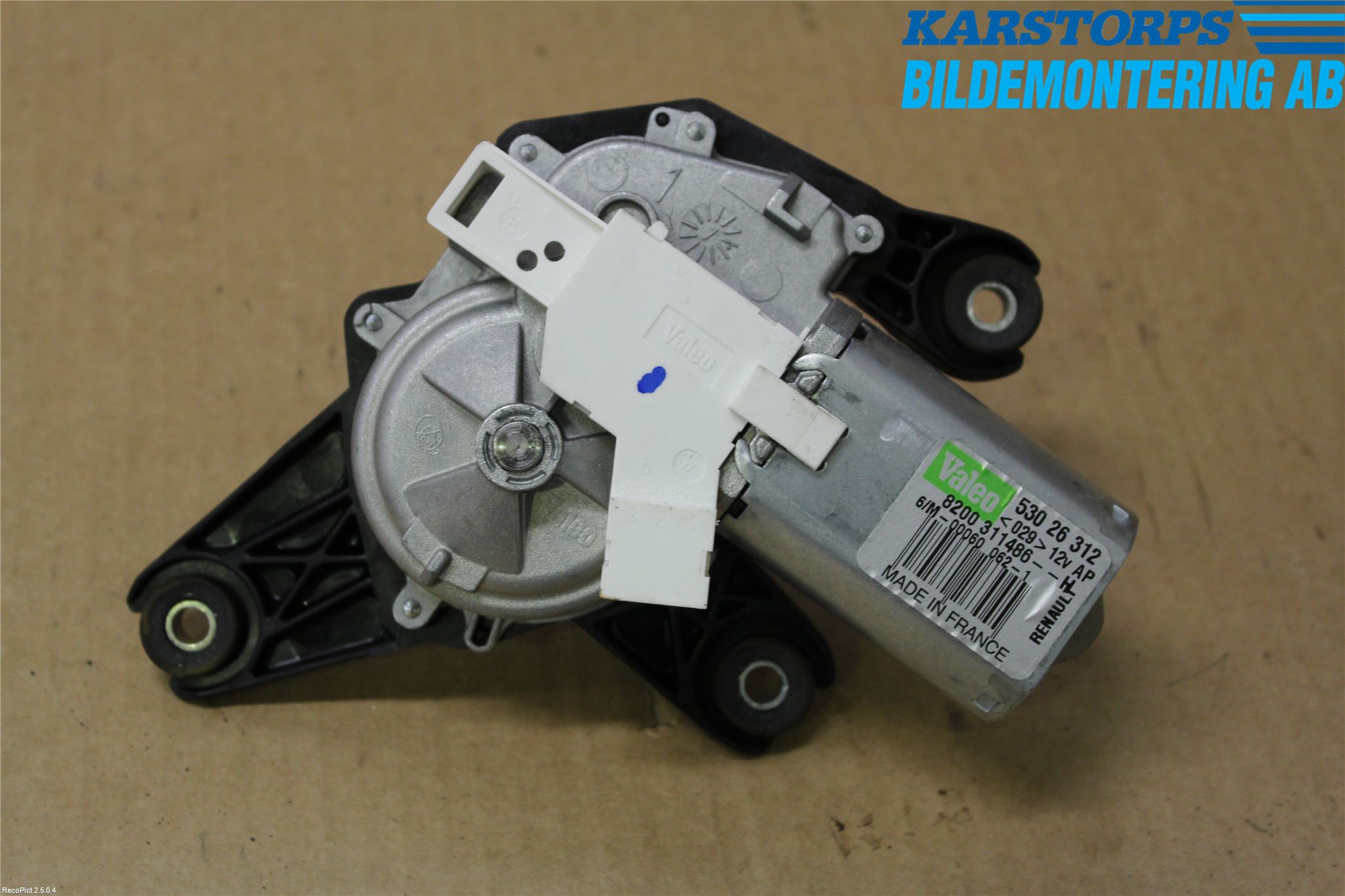 Renault CLIO III  09-12 Torkarmotor Baklucka