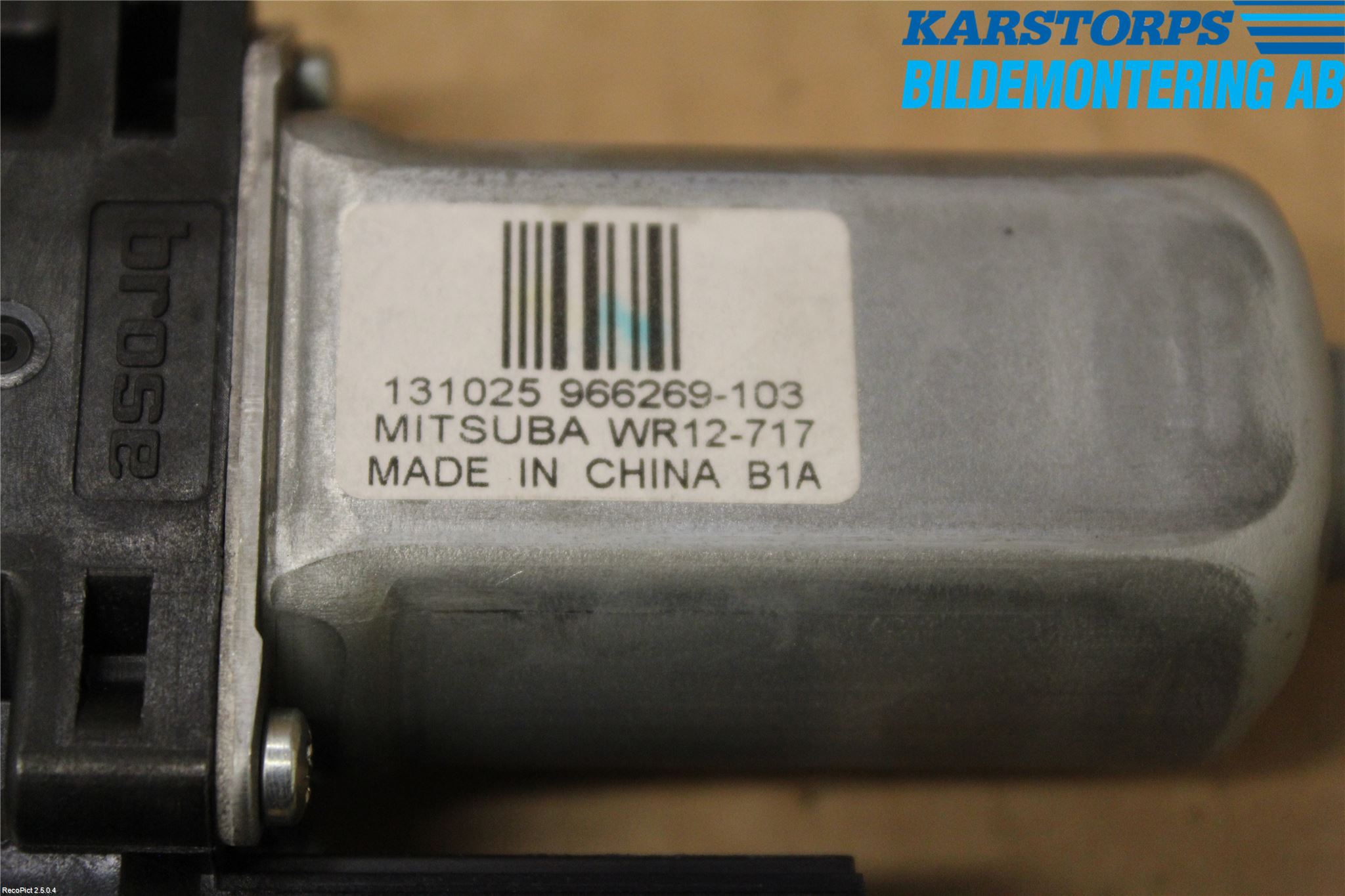 Volvo V60 14-18 Fönsterhissmotor