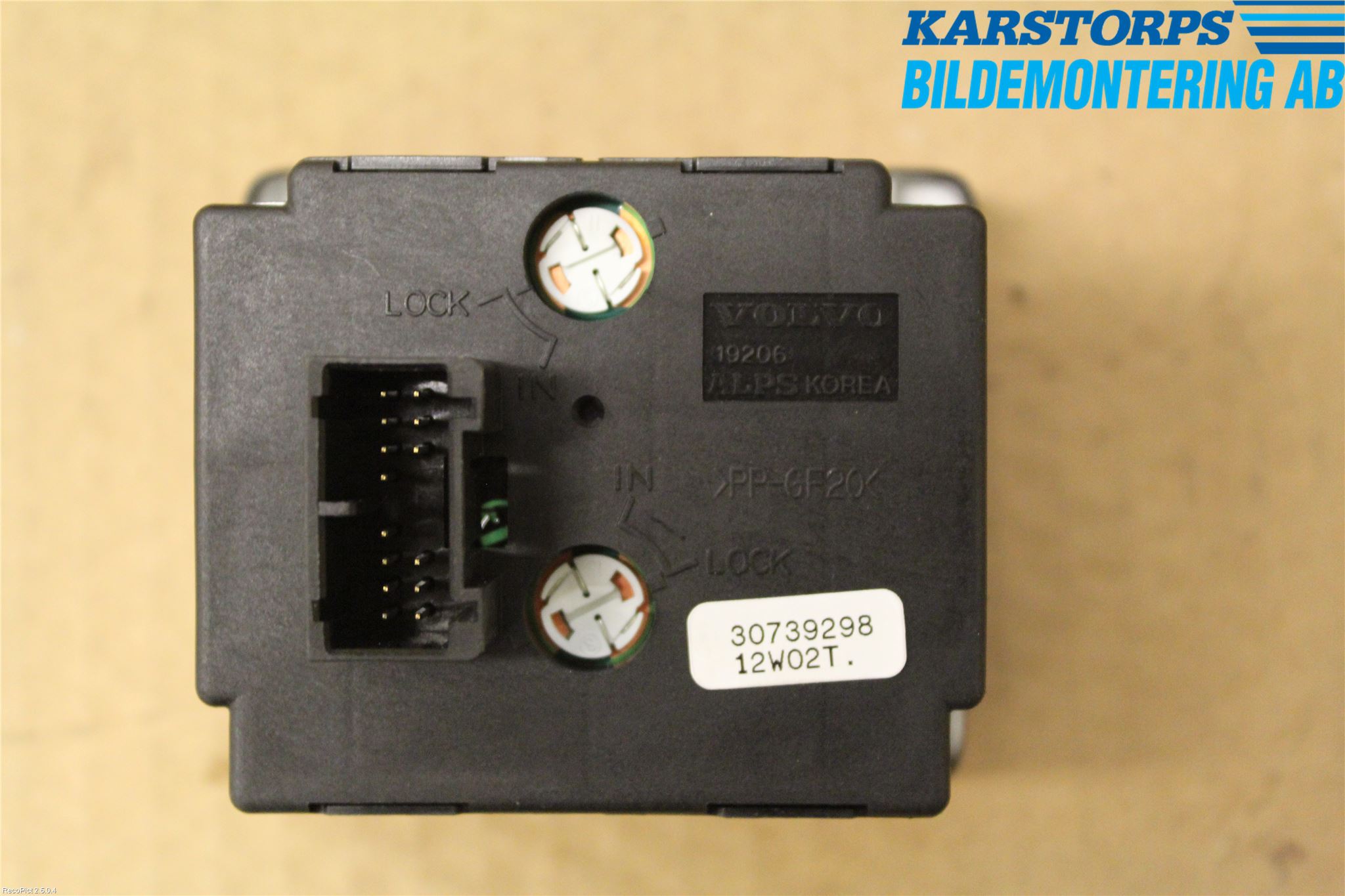 Volvo C30 07-10 Strömställare Ljus