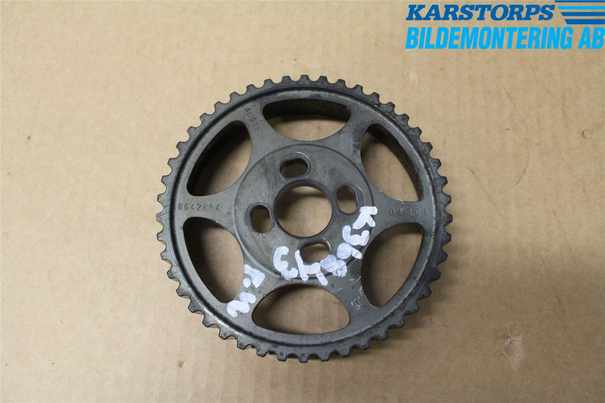 Volvo XC70 08-13 Kamaxeldrivning Kuggdrev Insug