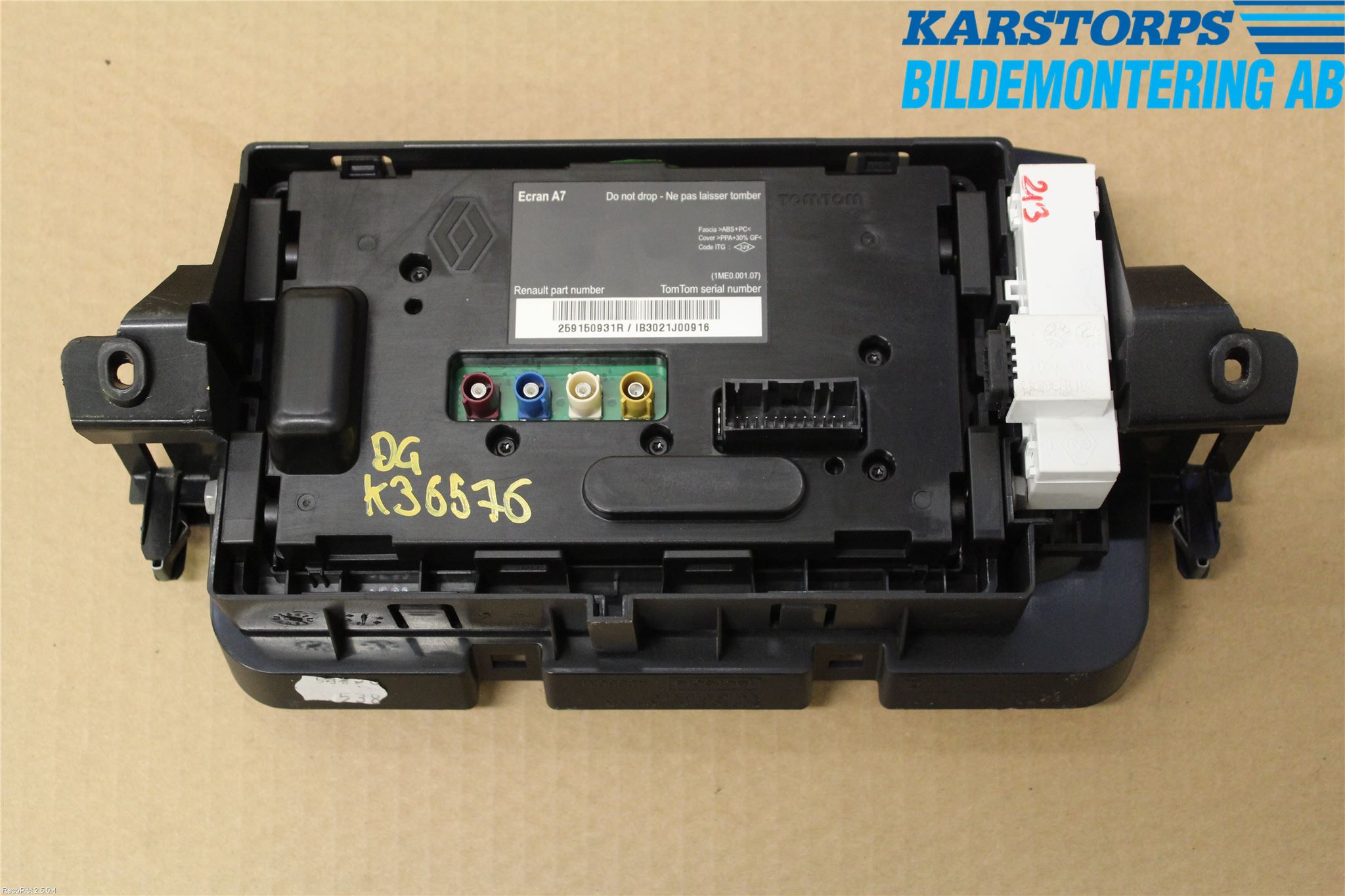 Renault MEGANE III 09-15 Gps Navigator