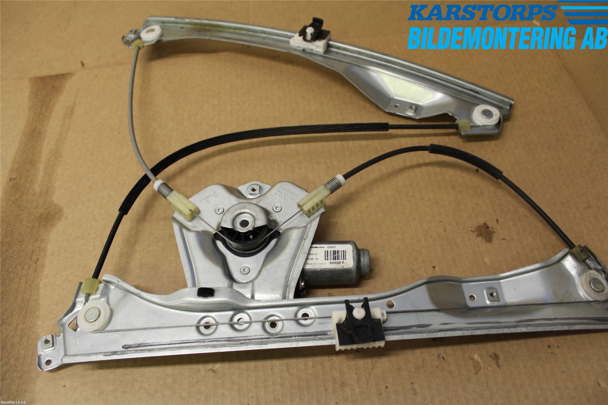 Renault CLIO III  09-12 Fönsterhiss El Kompl