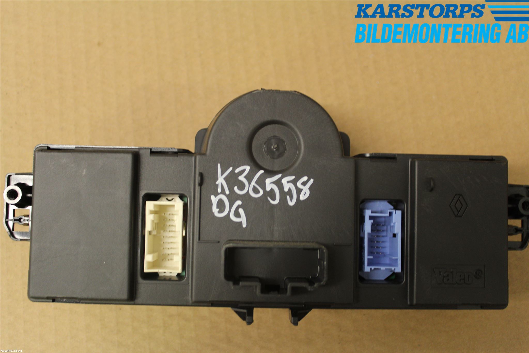 Renault CLIO III  06-09 Värmereglage