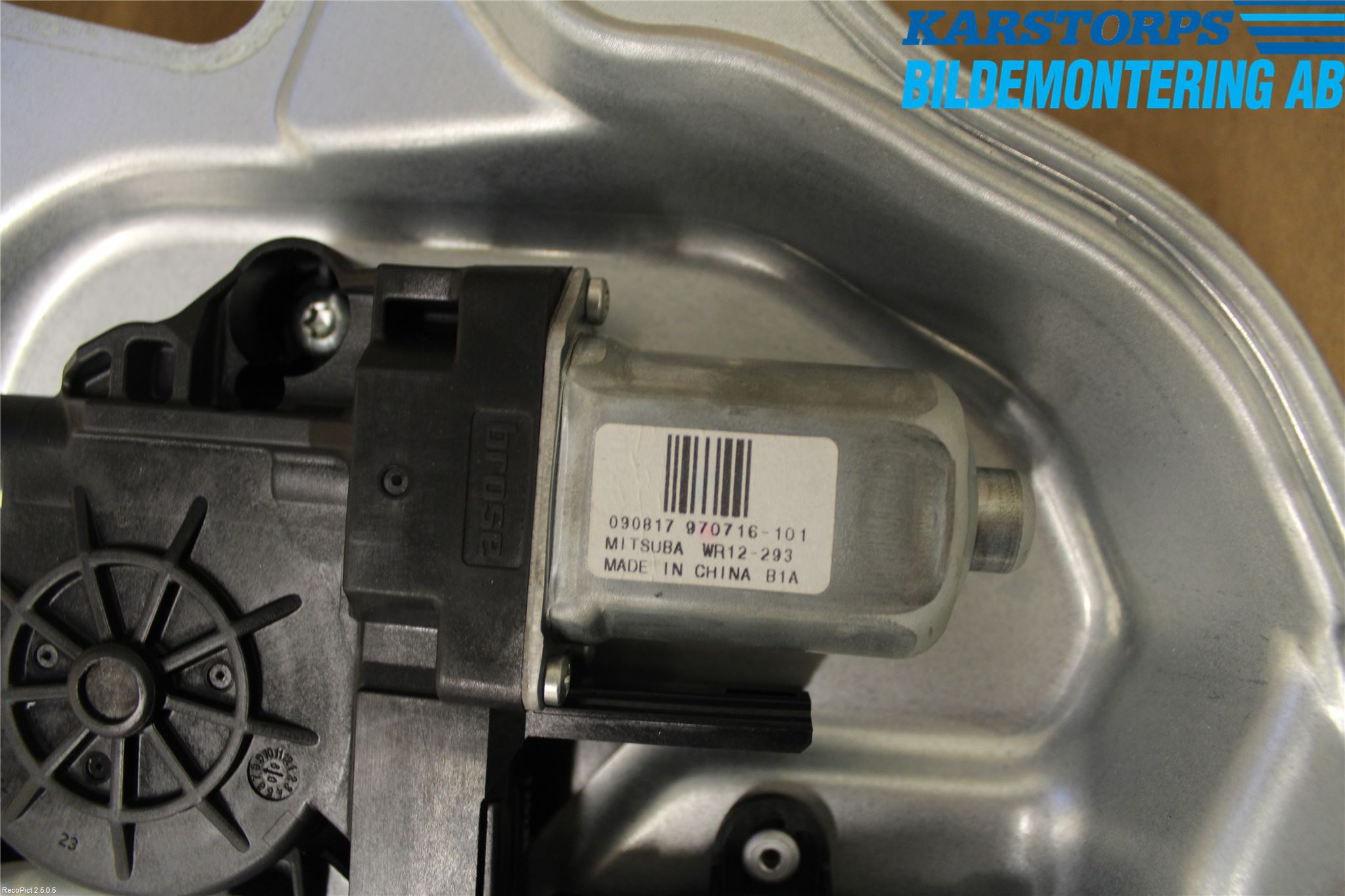 Volvo V70 08-13 Fönsterhiss El Kompl