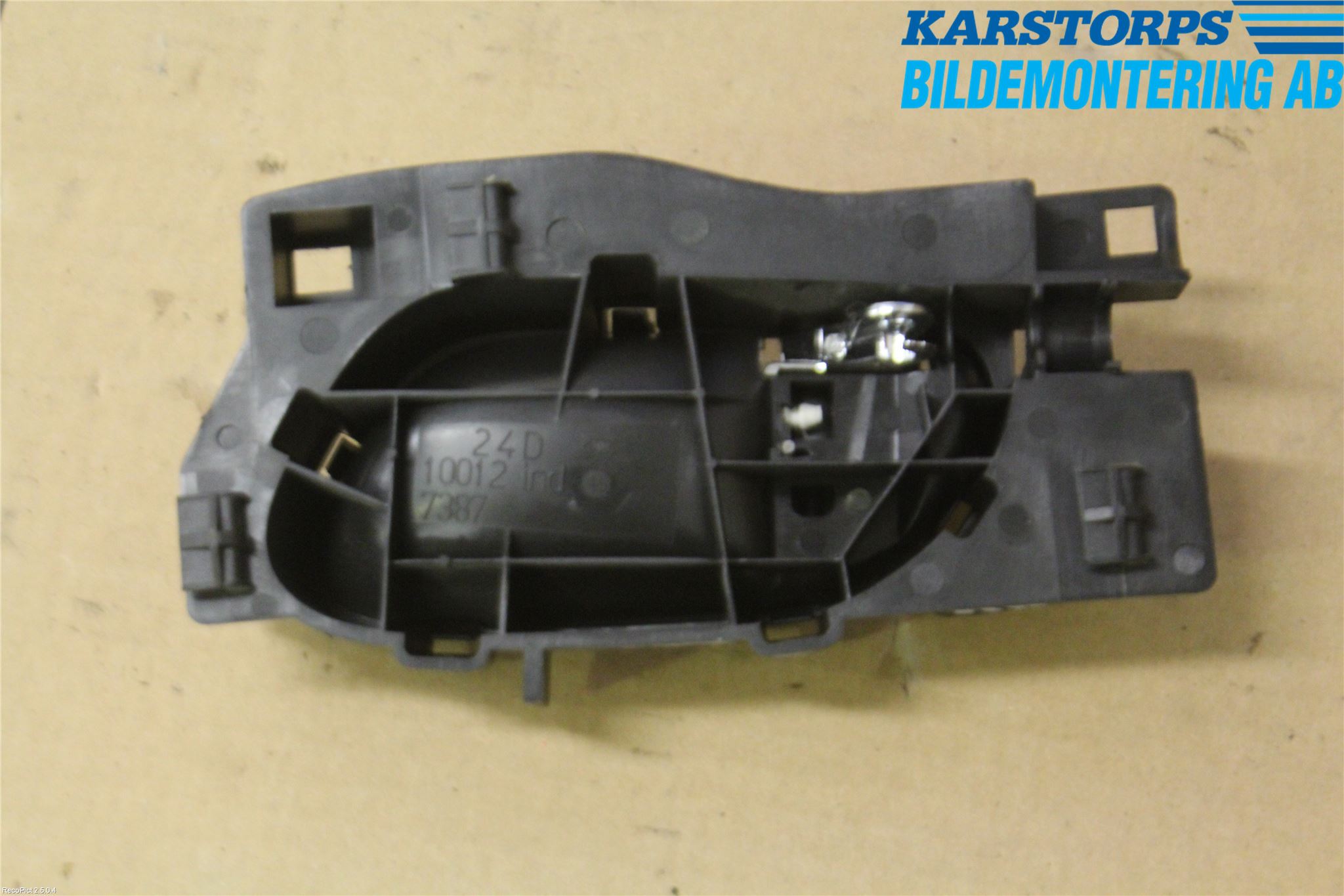 Peugeot 407 Dörrhandtag Inre Hö