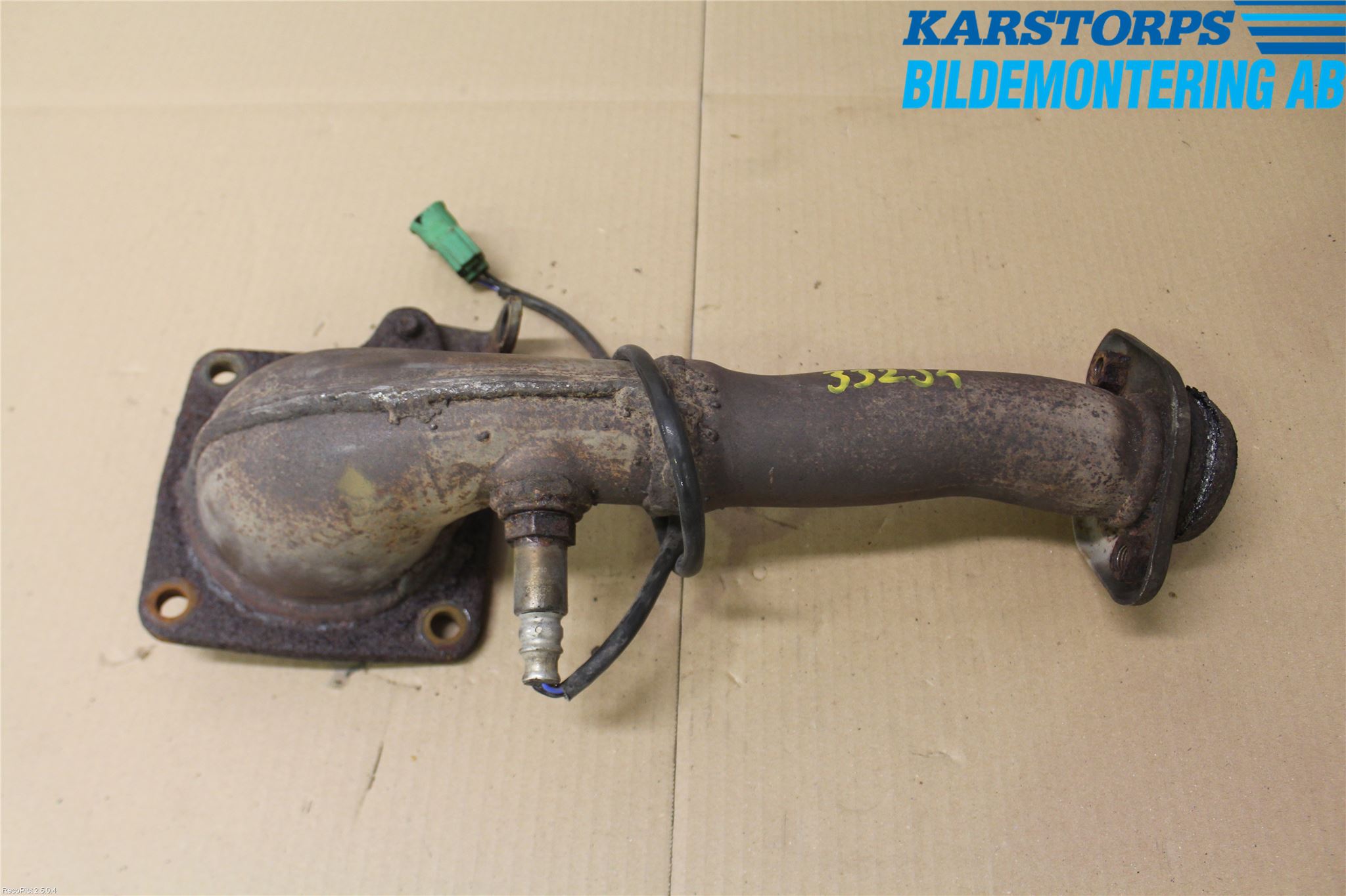 Suzuki SWIFT 05-10 Avgas Främre Rör