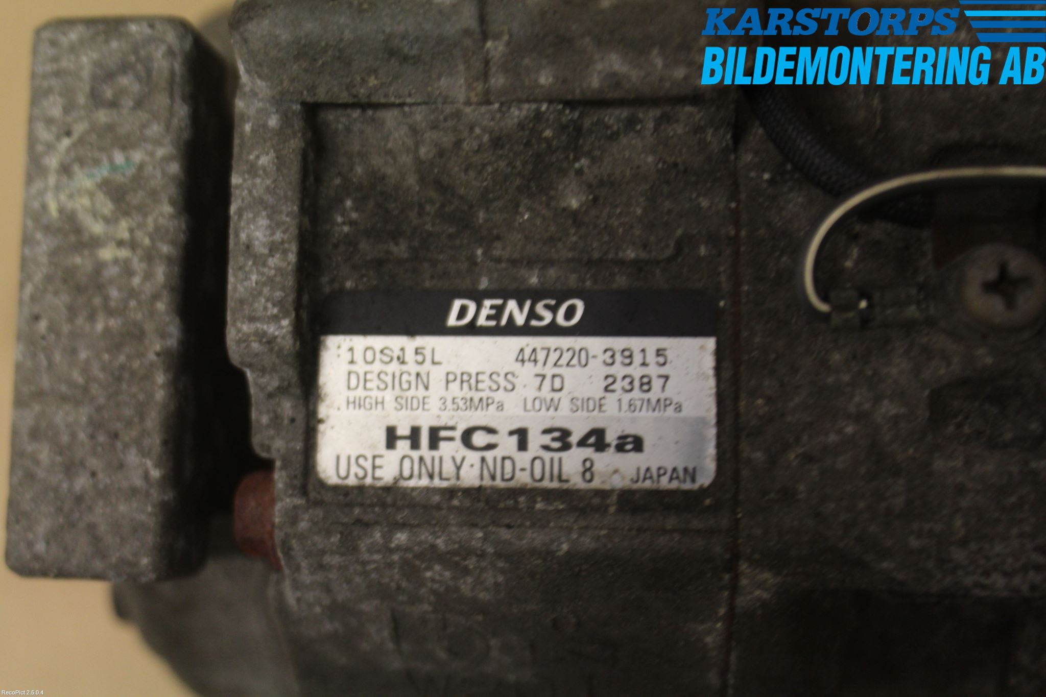 Toyota AVENSIS 98-02 Ac Kompressor