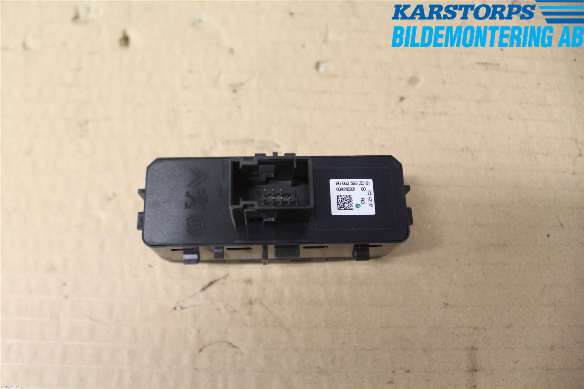 Peugeot 508 11-18 Strömställare Växellåda