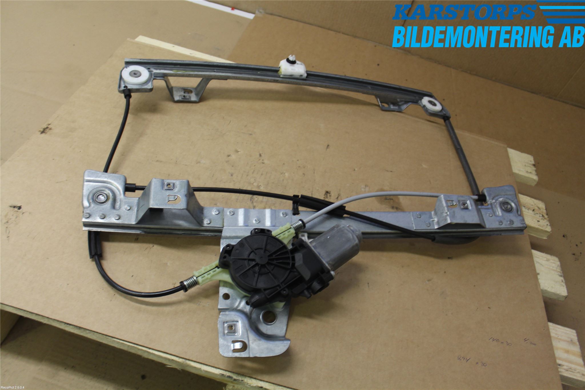 Renault KANGOO II 08-14 Fönsterhiss El Kompl