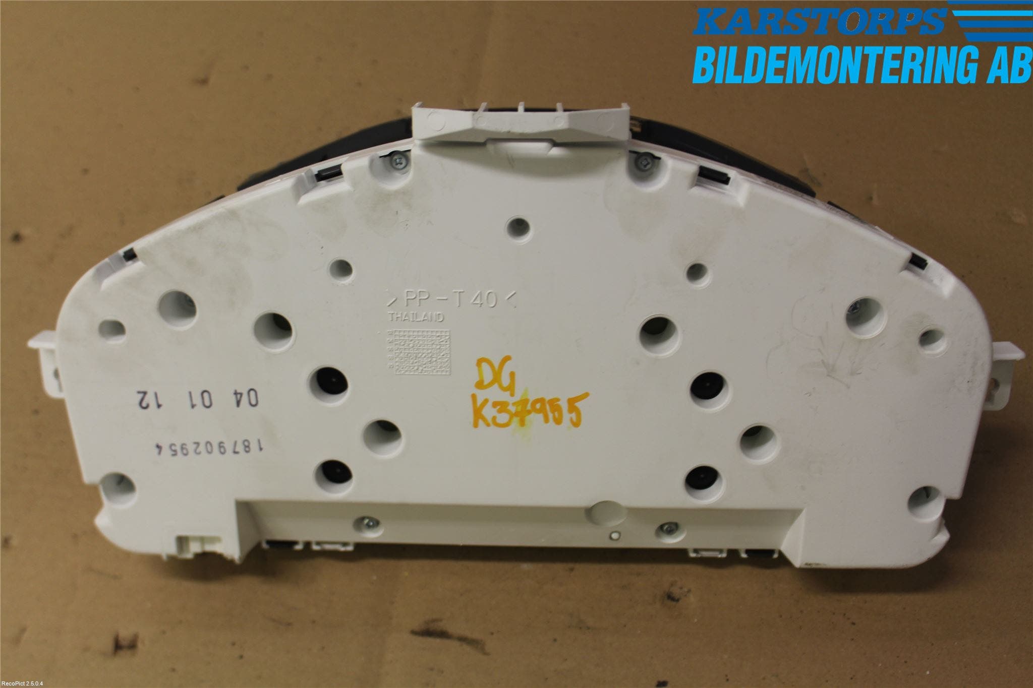 Volvo V50 08-12 Instrument Komb