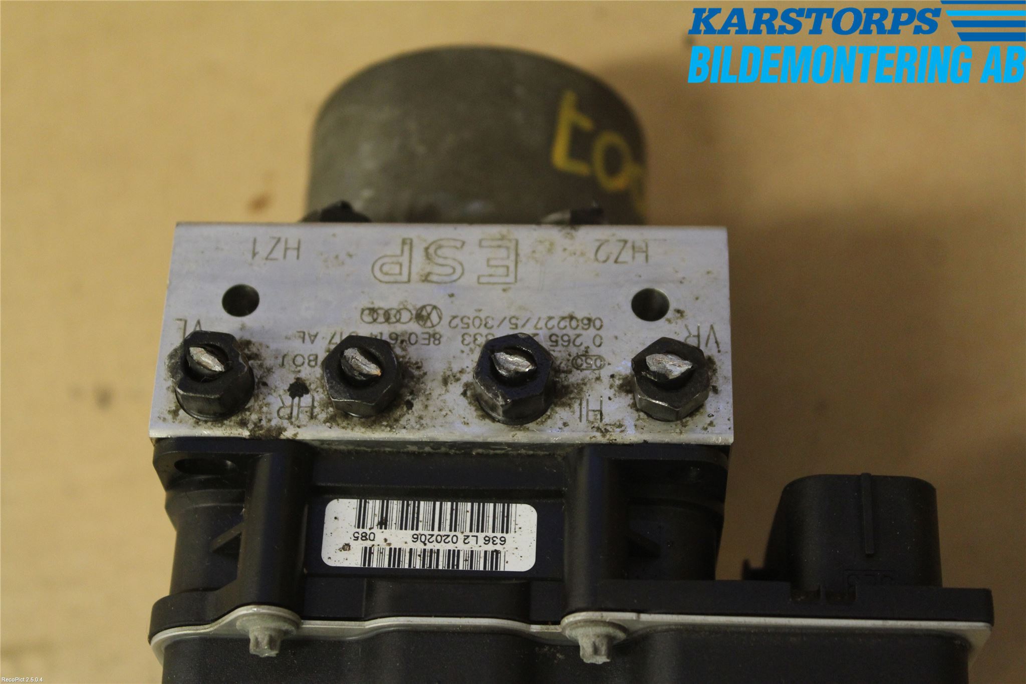 Audi A4/S4 05-07 Abs Hydraulaggregat