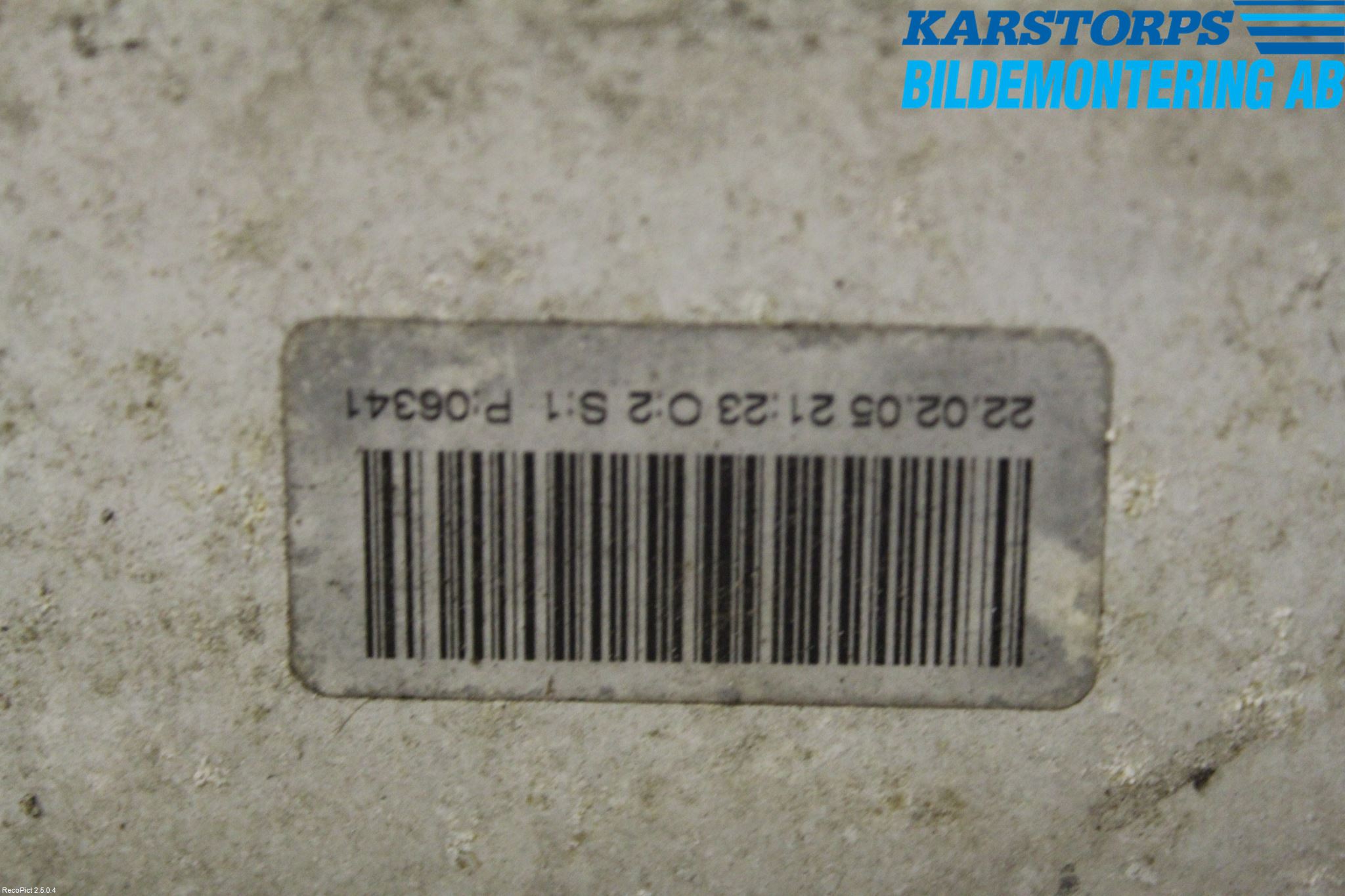 Volvo V50 04-07 Laddluft-Intercooler Kyl