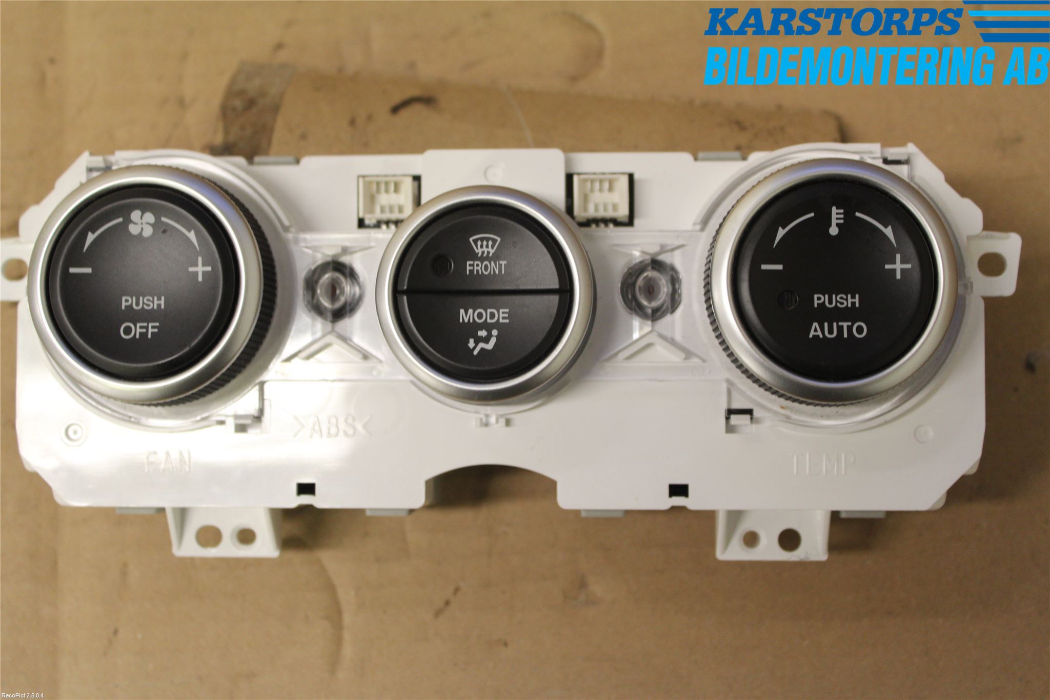 Mazda 6 02-08 Ac Styrenhet Ac Manöveren