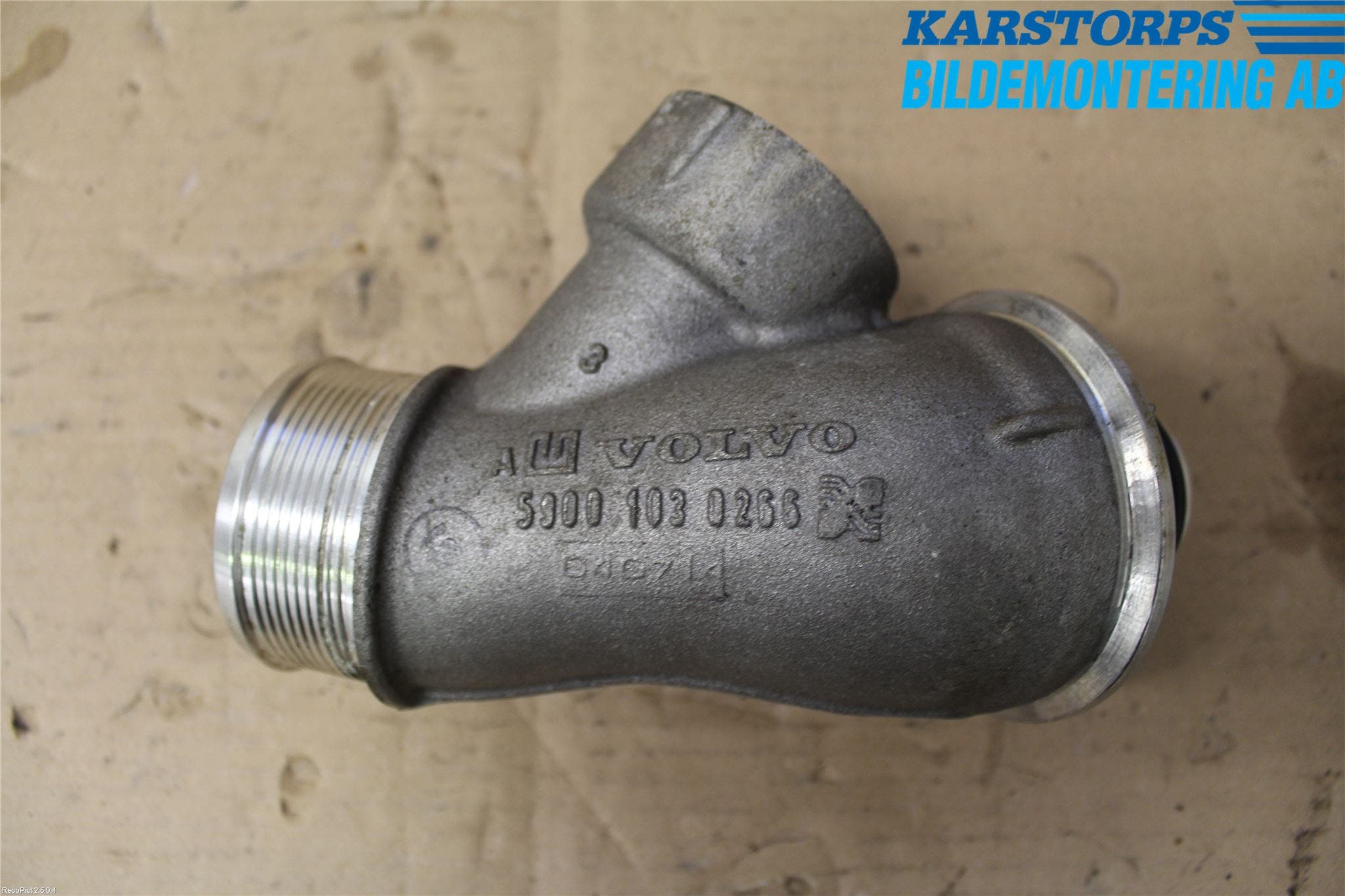 Volvo XC70 14-16 Laddluft-Intercoolerrör