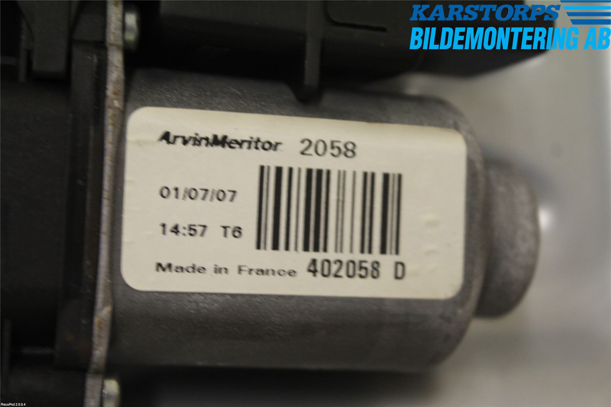 Kia CEED 06-12 Fönsterhiss El Kompl